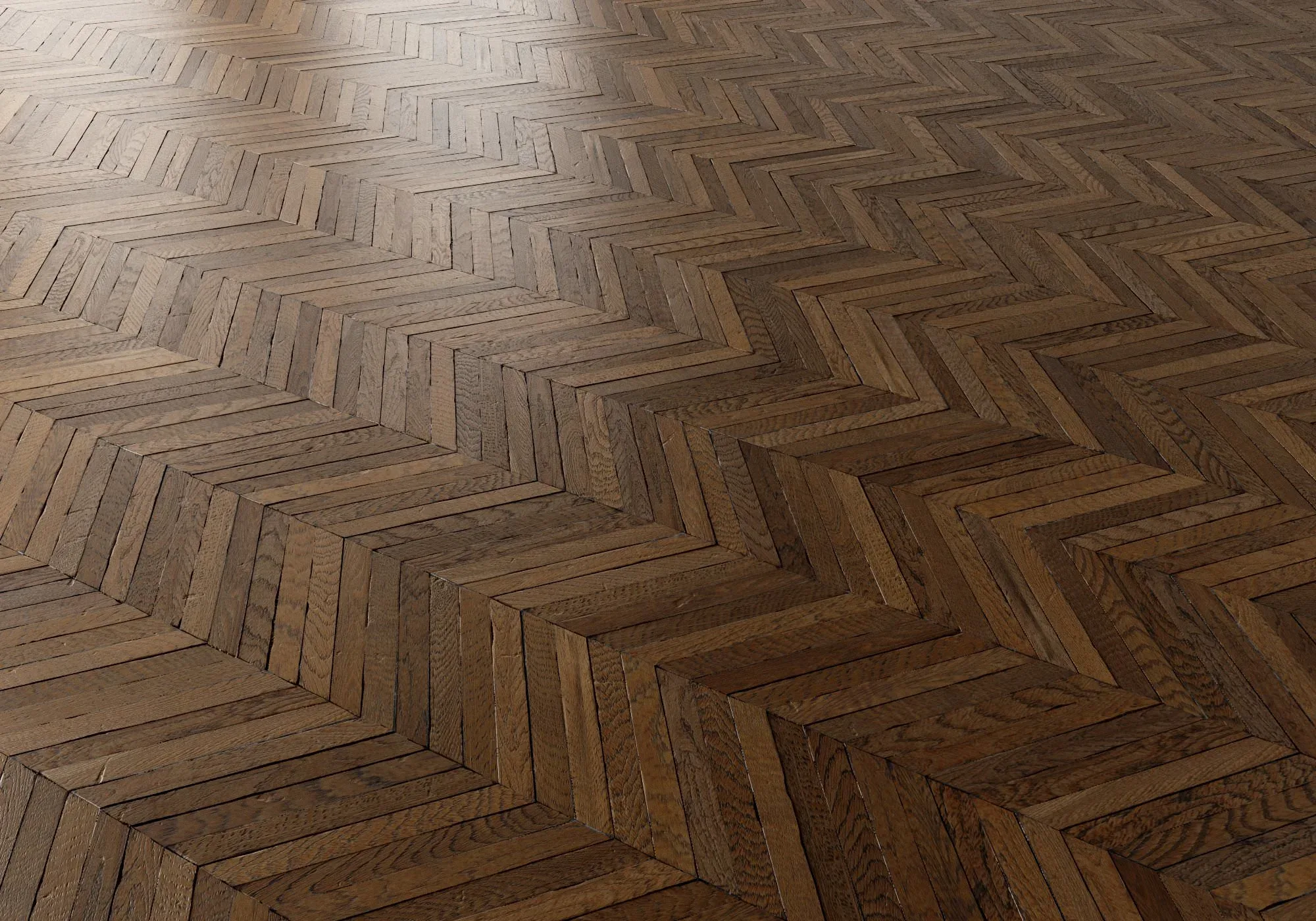 Parquet vol02 French Chevron 8K Seamless PBR Materials