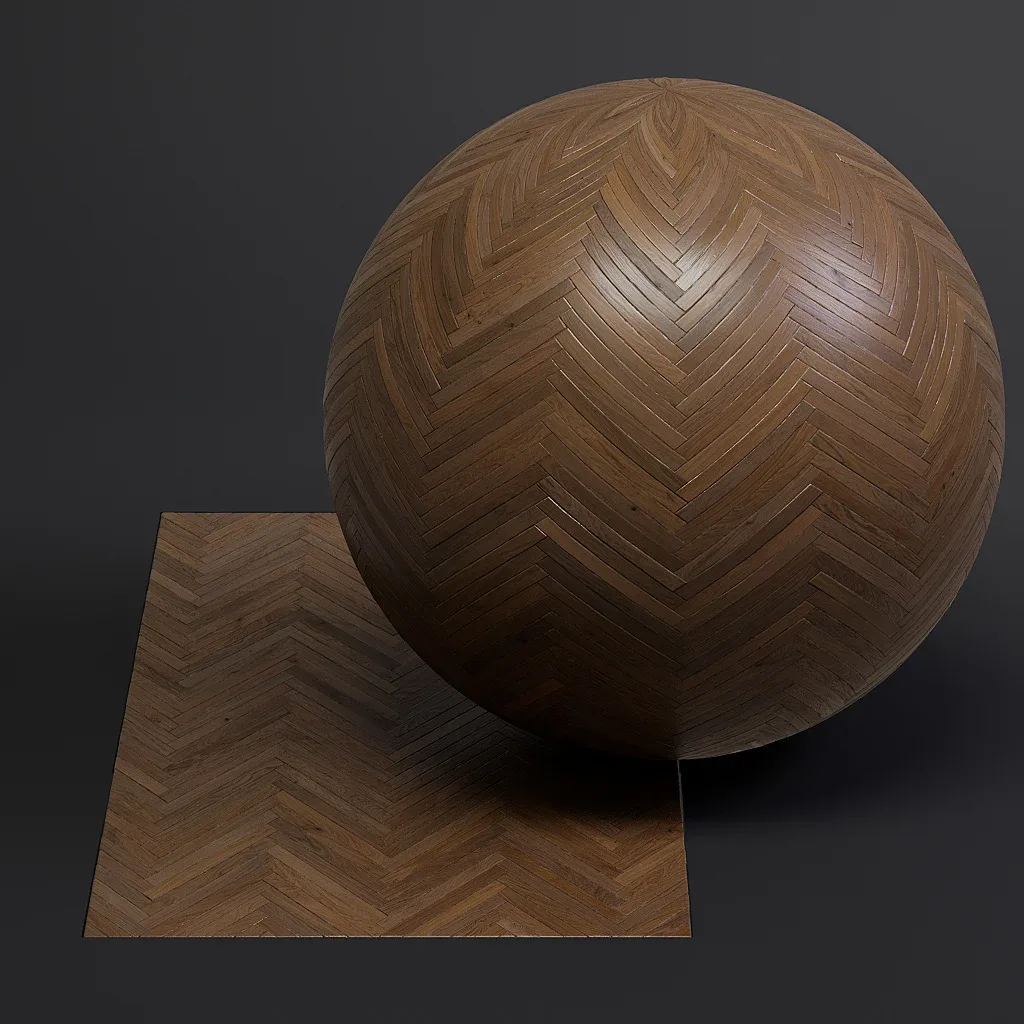 Parquet vol03 Herringbone 8K Seamless PBR Materials