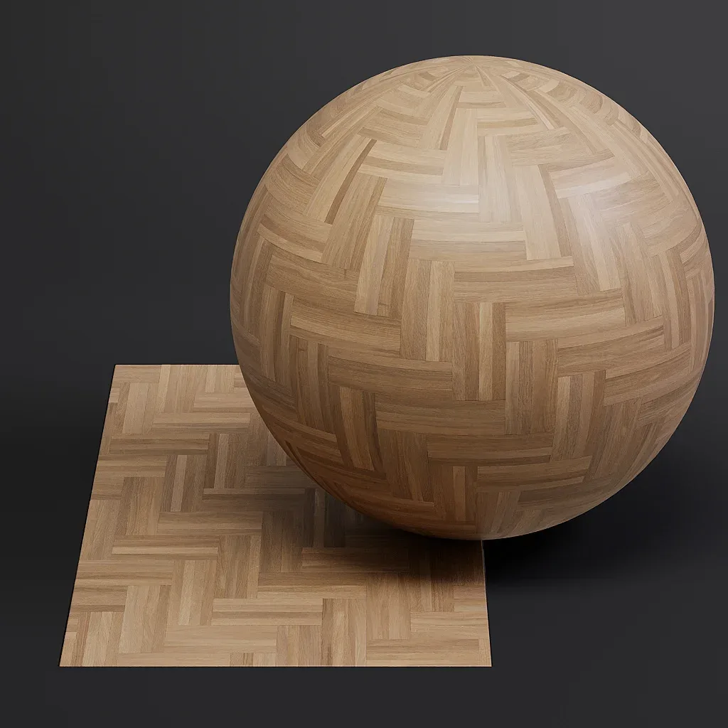 Parquet vol04 Herringbone 8K Seamless PBR Materials