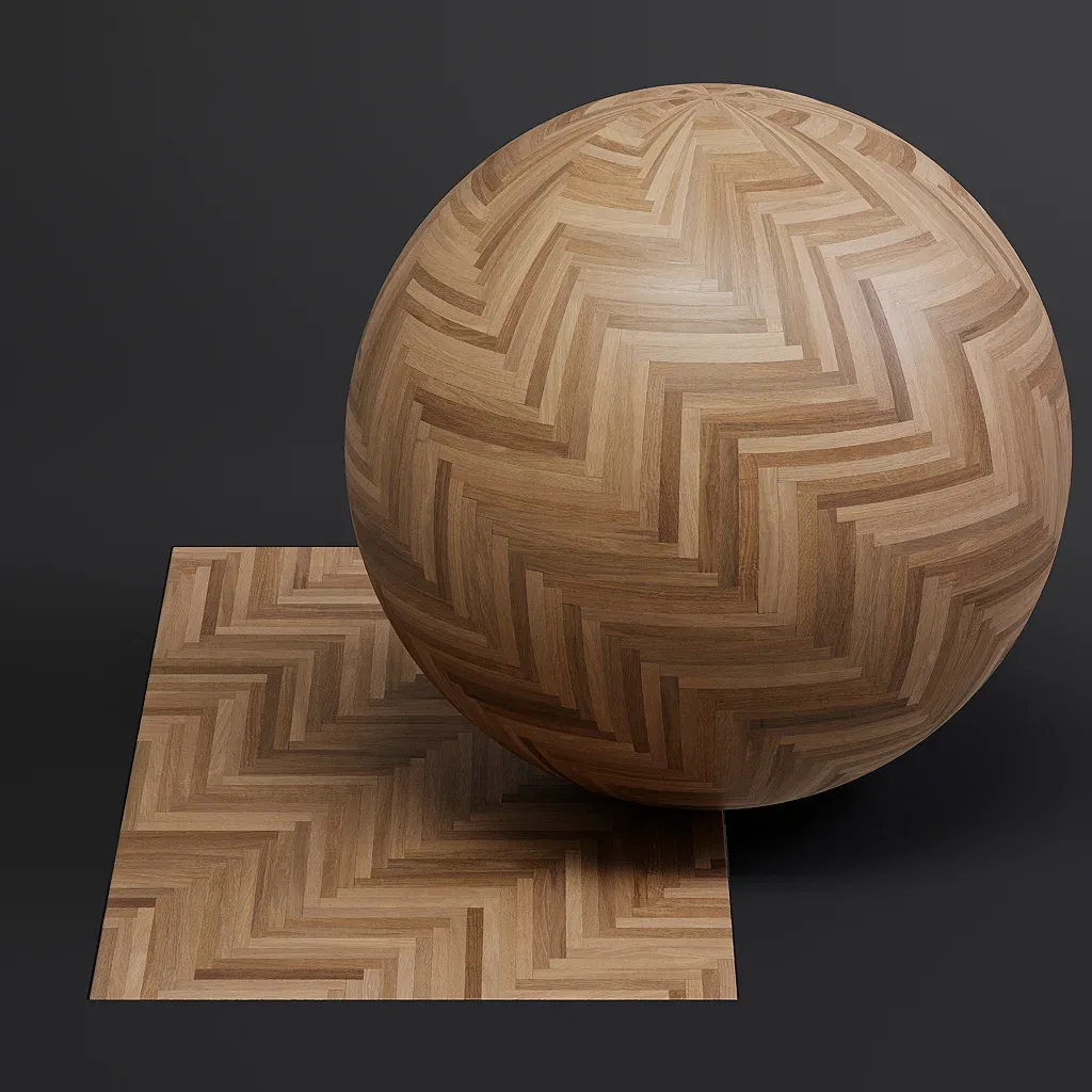 Parquet vol04 Herringbone 8K Seamless PBR Materials