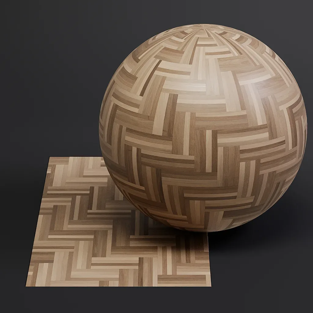 Parquet vol04 Herringbone 8K Seamless PBR Materials