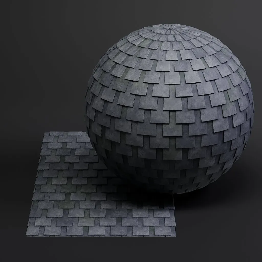 Roofs vol01 8K Seamless PBR Materials