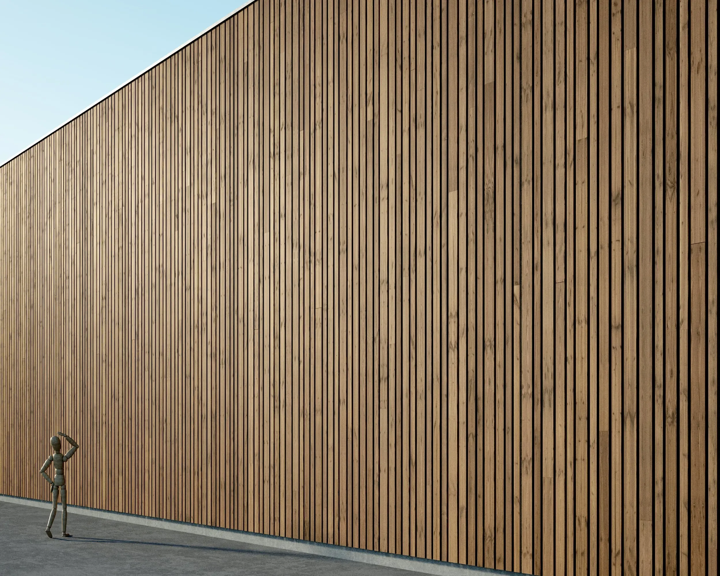 Woodfacades vol02 Timber Facade 8K Seamless PBR Materials