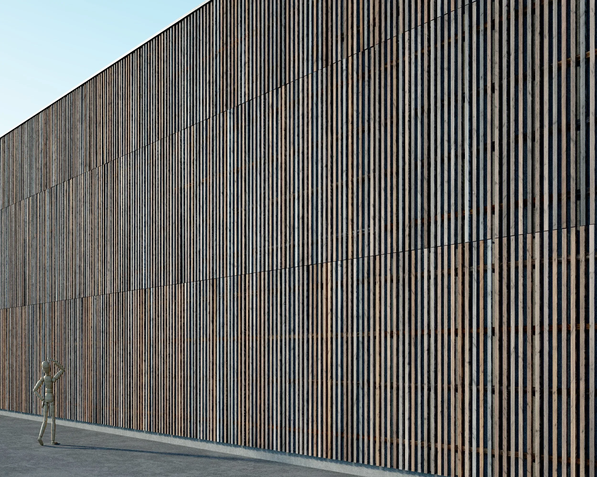 Woodfacades vol02 Timber Facade 8K Seamless PBR Materials