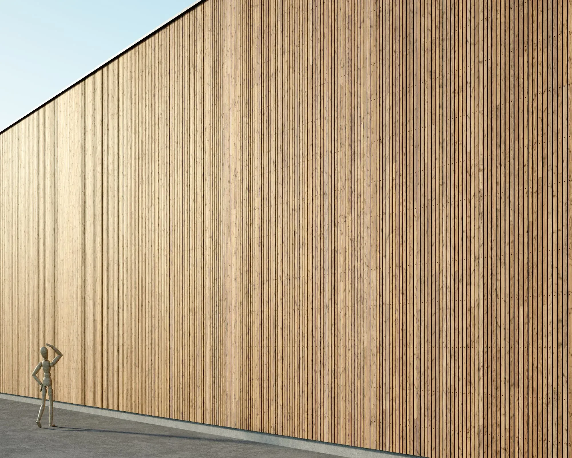 Woodfacades vol02 Timber Facade 8K Seamless PBR Materials