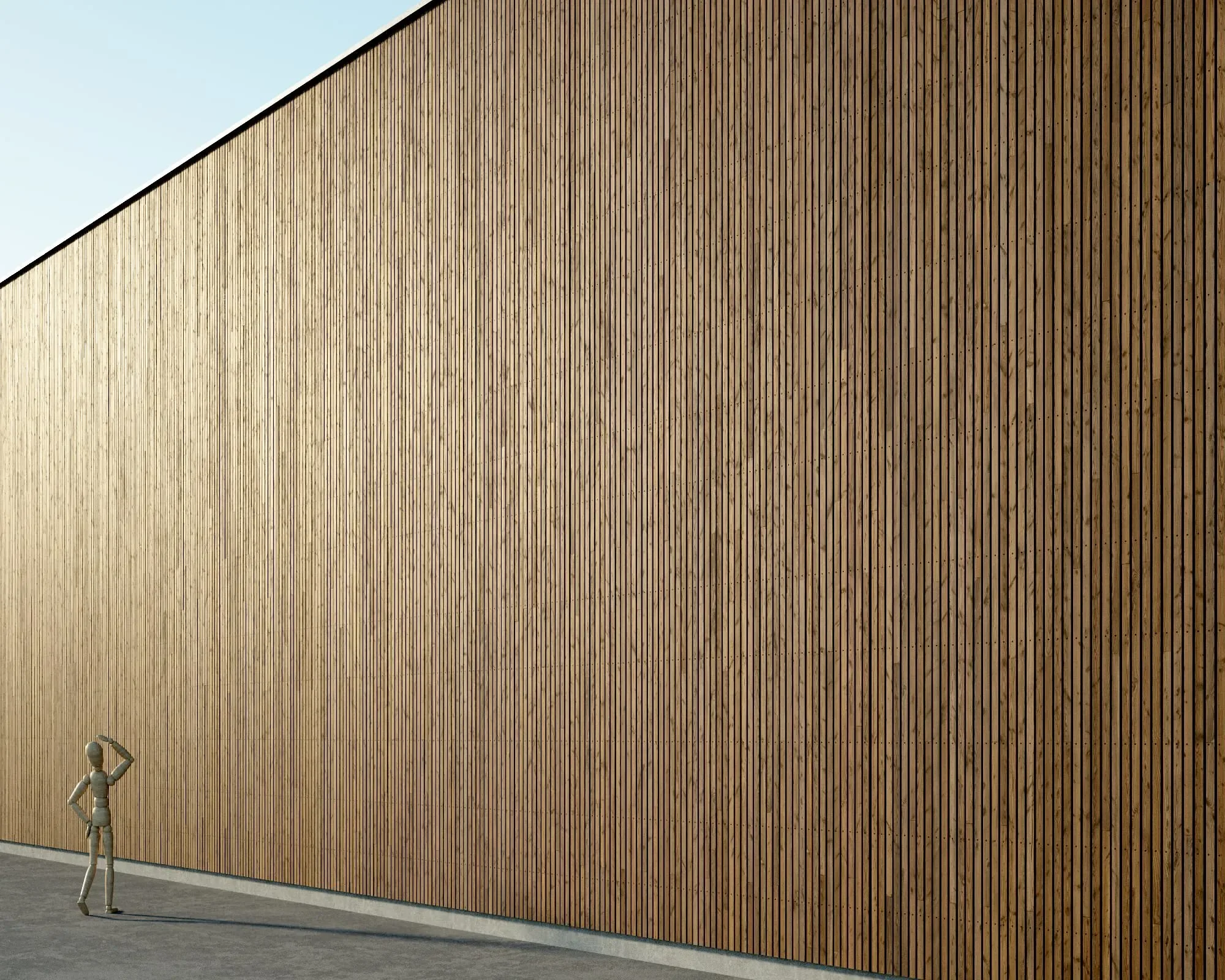 Woodfacades vol02 Timber Facade 8K Seamless PBR Materials