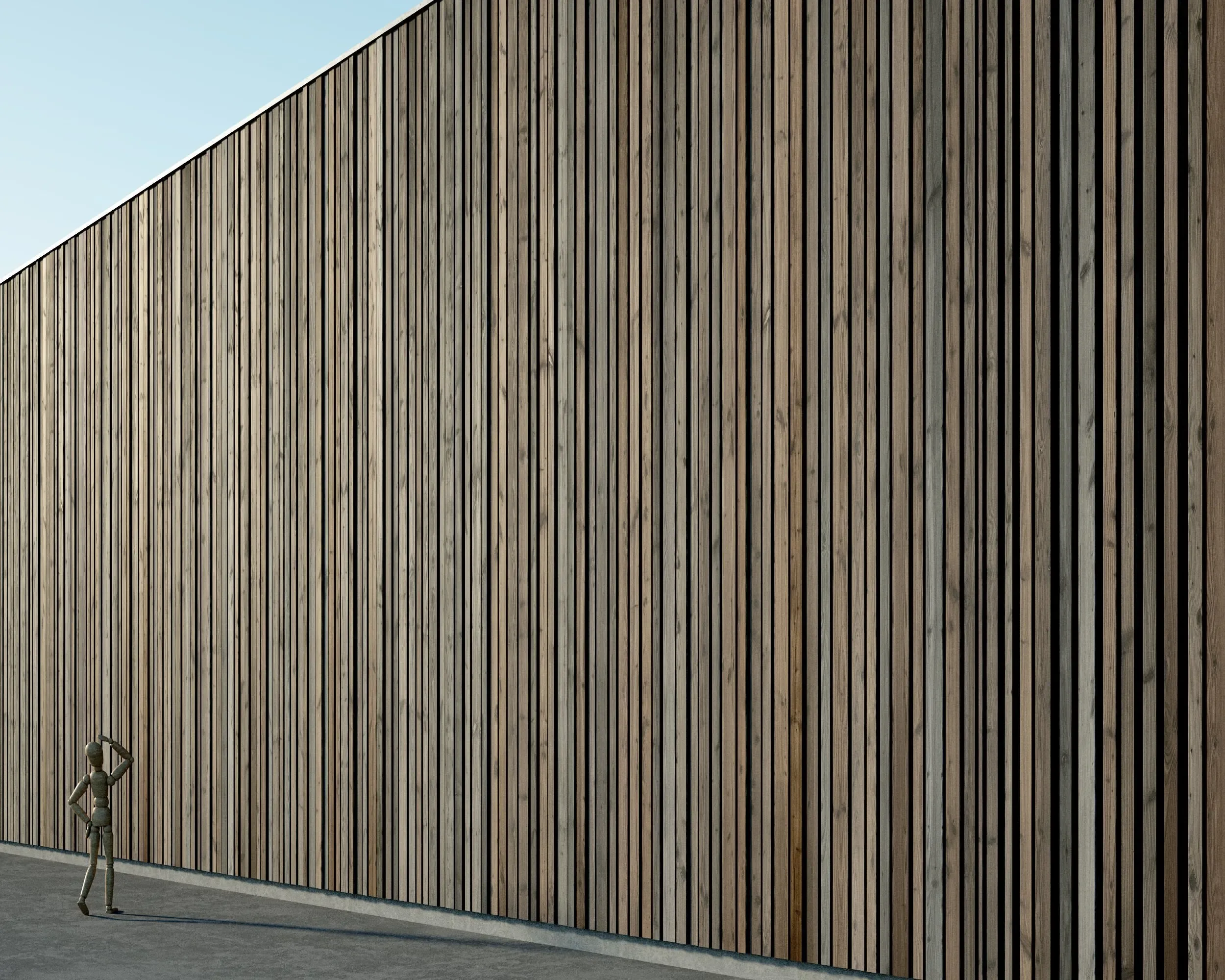 Woodfacades vol02 Timber Facade 8K Seamless PBR Materials