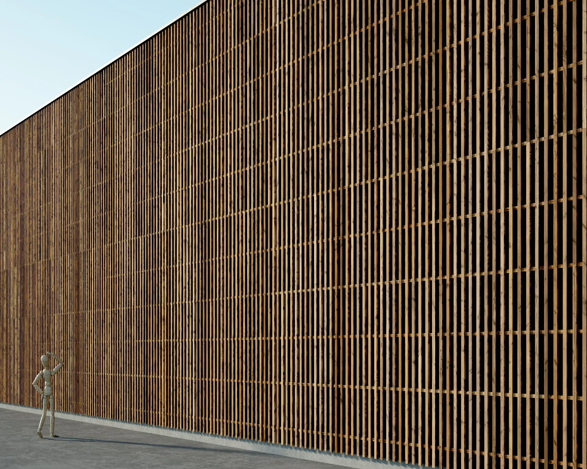 Woodfacades vol02 Timber Facade 8K Seamless PBR Materials