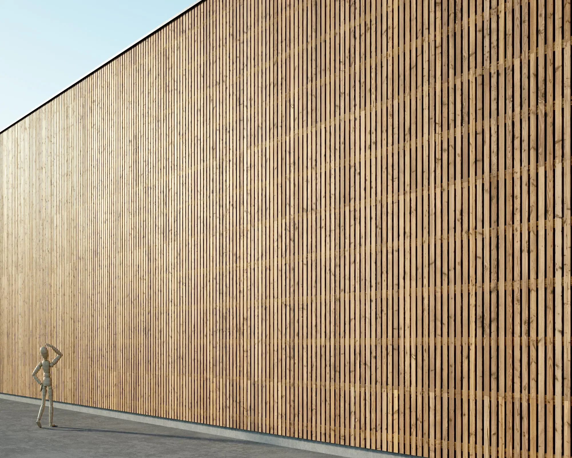 Woodfacades vol02 Timber Facade 8K Seamless PBR Materials