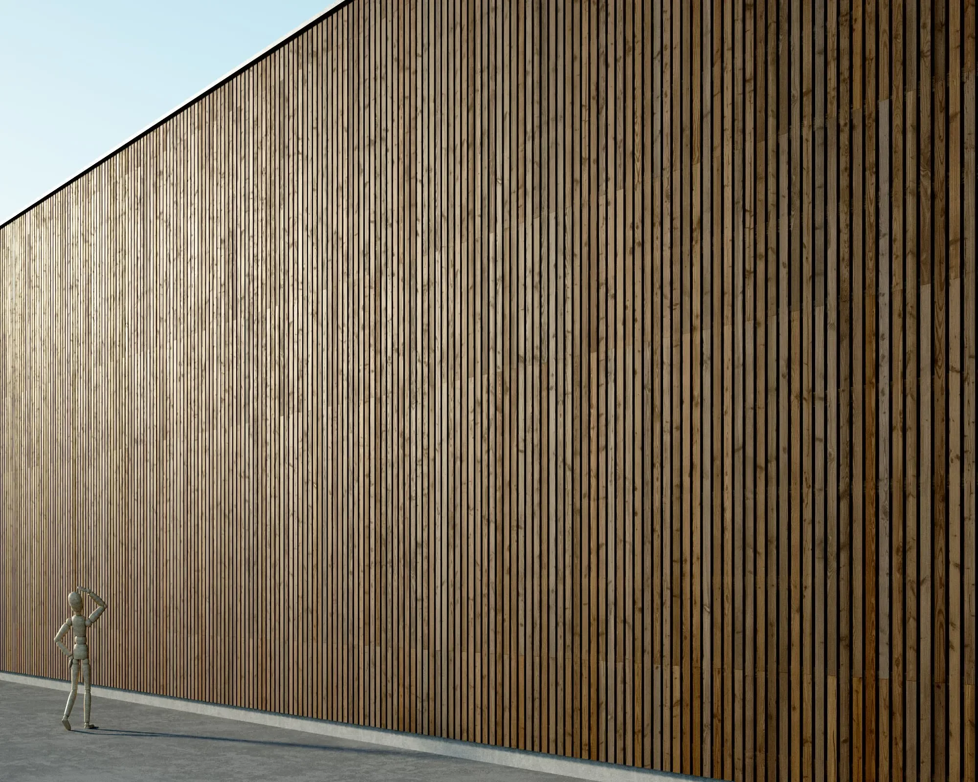 Woodfacades vol02 Timber Facade 8K Seamless PBR Materials