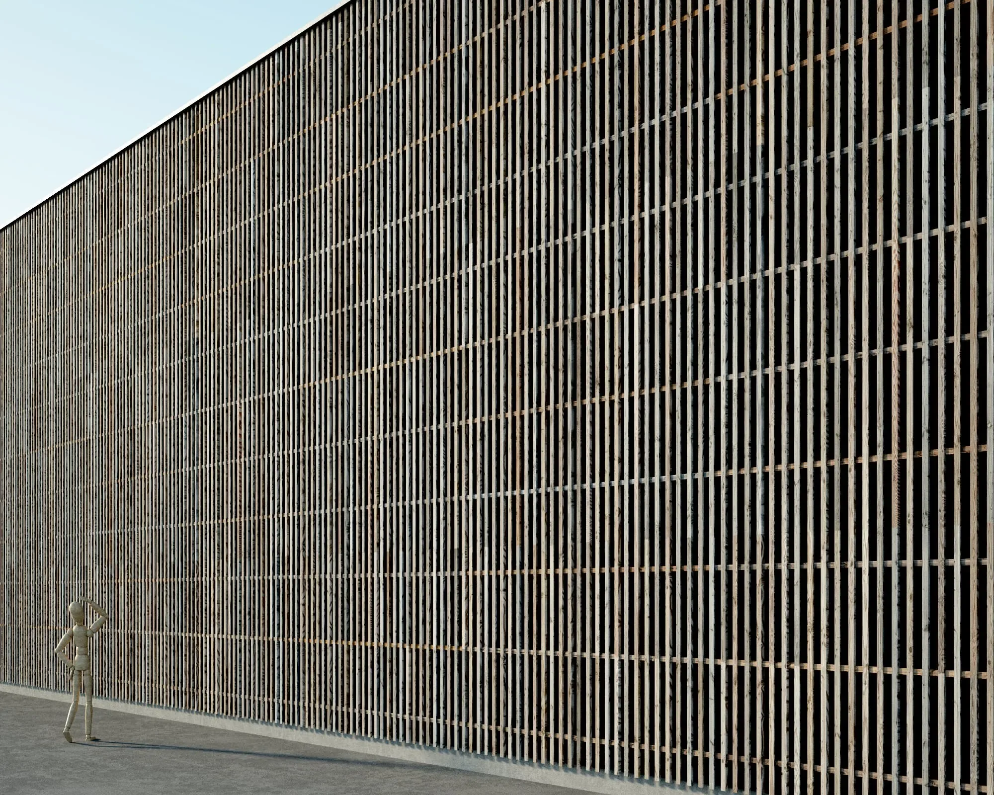 Woodfacades vol02 Timber Facade 8K Seamless PBR Materials