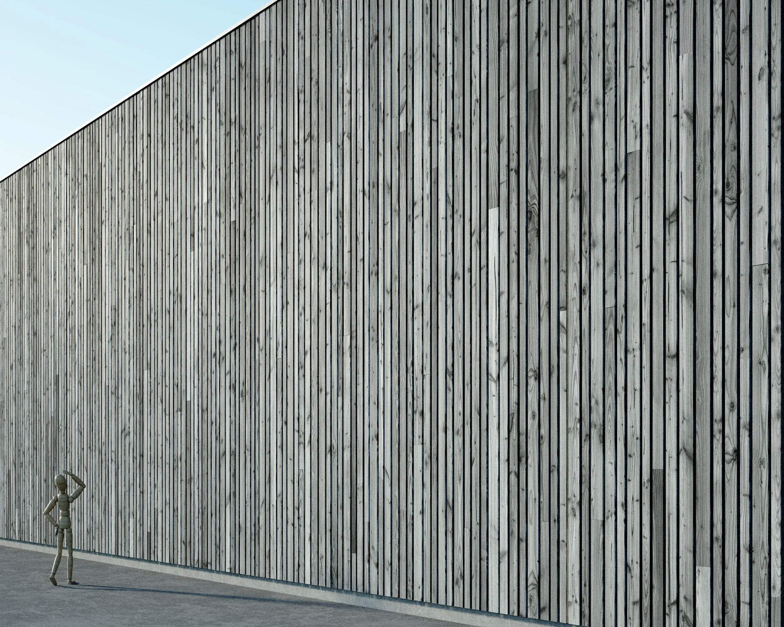 Woodfacades vol02 Timber Facade 8K Seamless PBR Materials