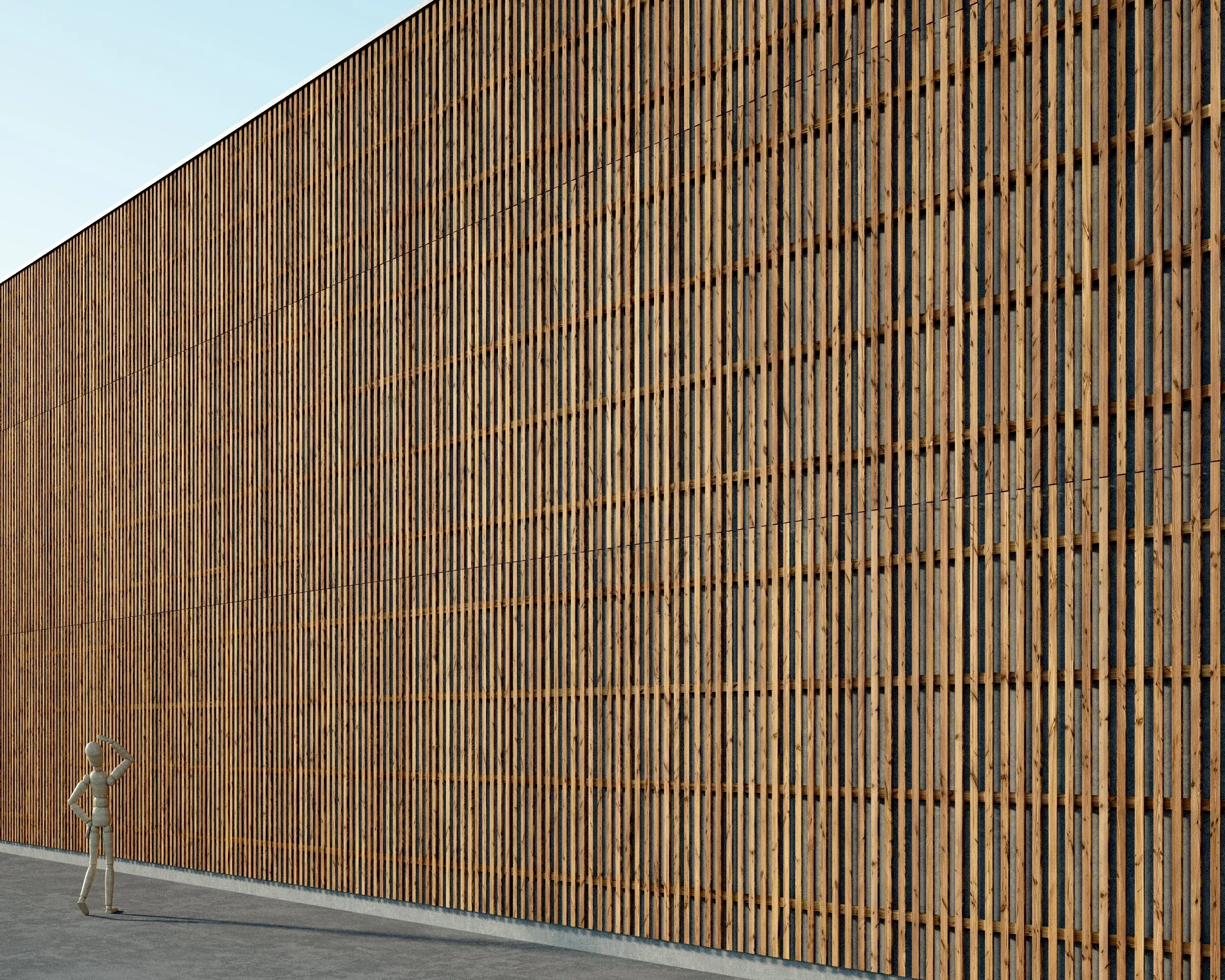 Woodfacades vol02 Timber Facade 8K Seamless PBR Materials