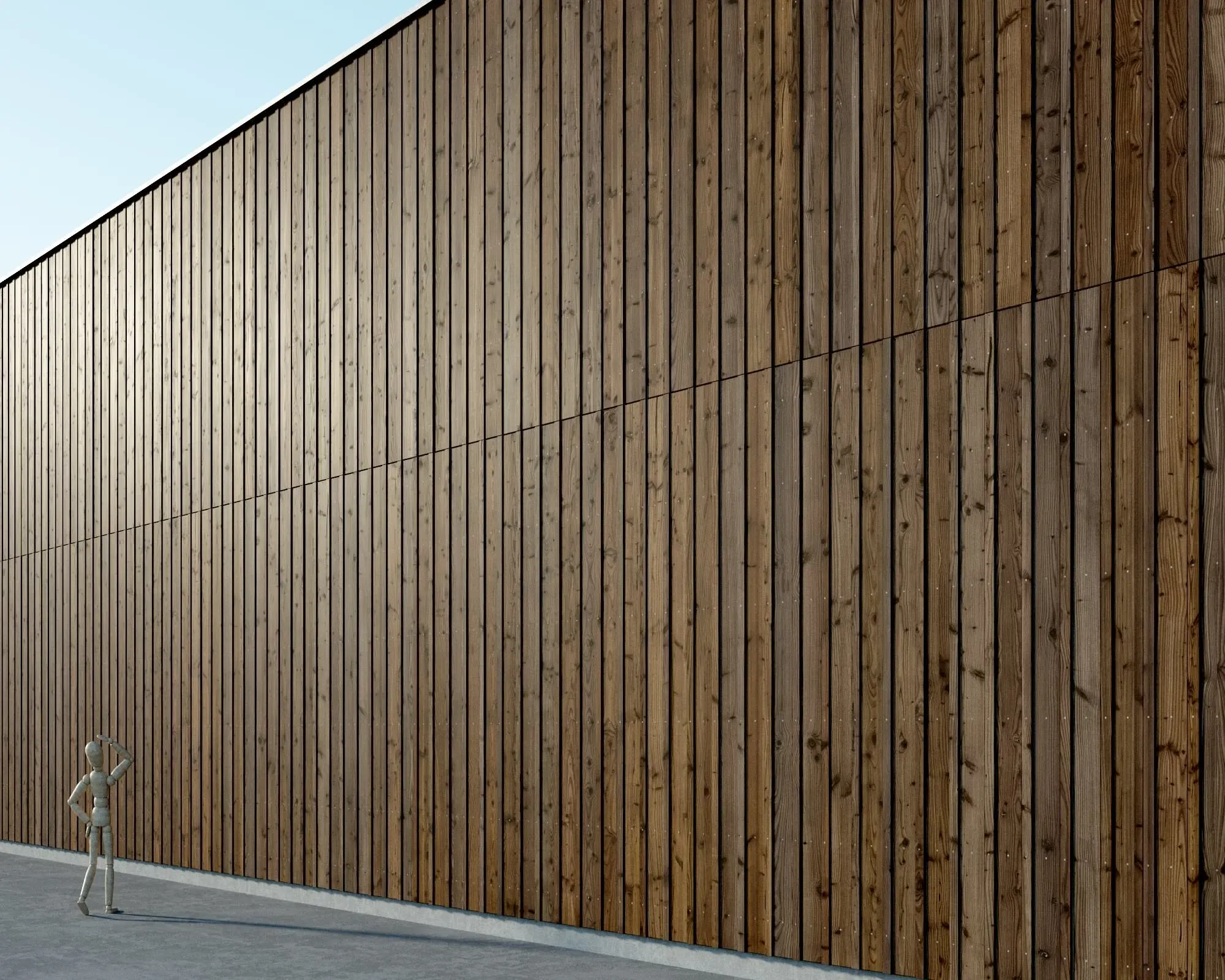 Woodfacades vol02 Timber Facade 8K Seamless PBR Materials