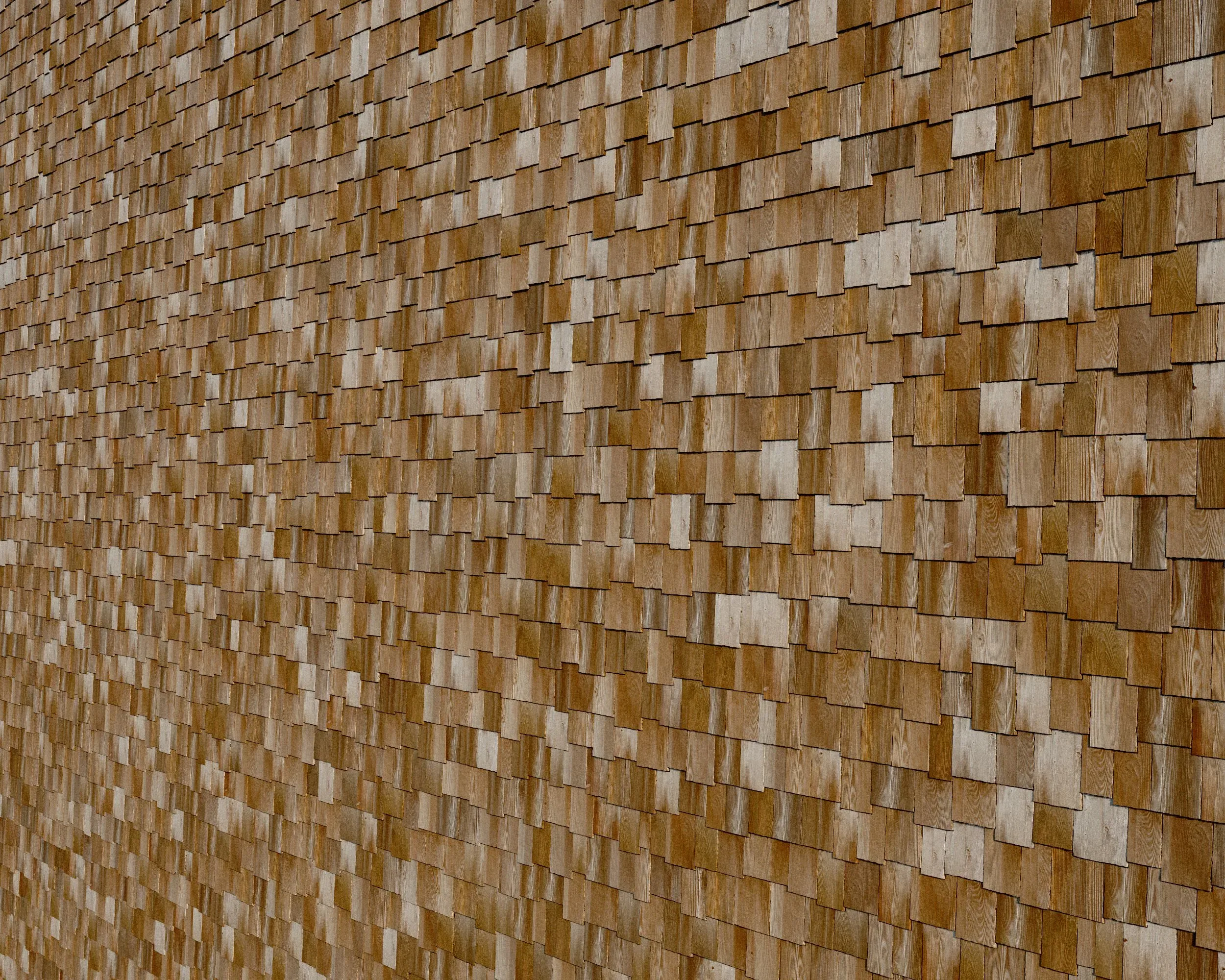 Woodfacades vol03 Wood Shingles 8K Seamless PBR Materials