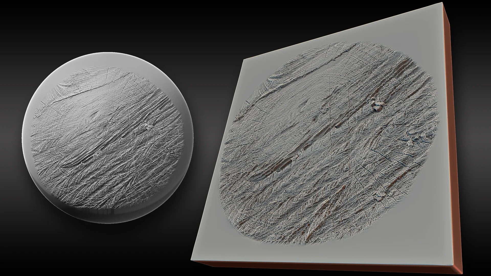 Ultra HQ Tree Bark Sculpt Seamless Zbrush brushes + Alphas (Blender, Substance, Mudbox, etc.) Vol.2