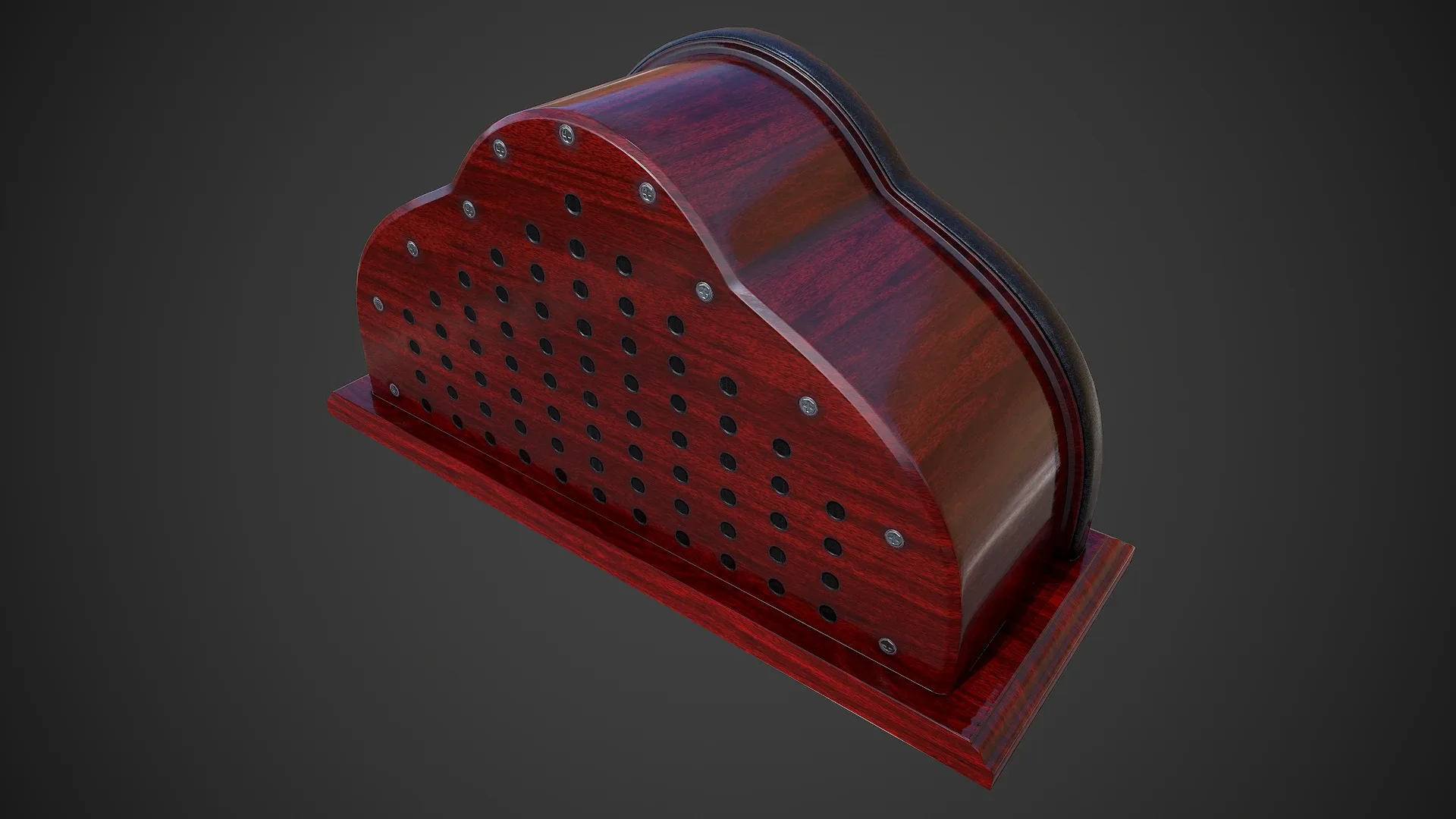 Antique Radio - Low Poly