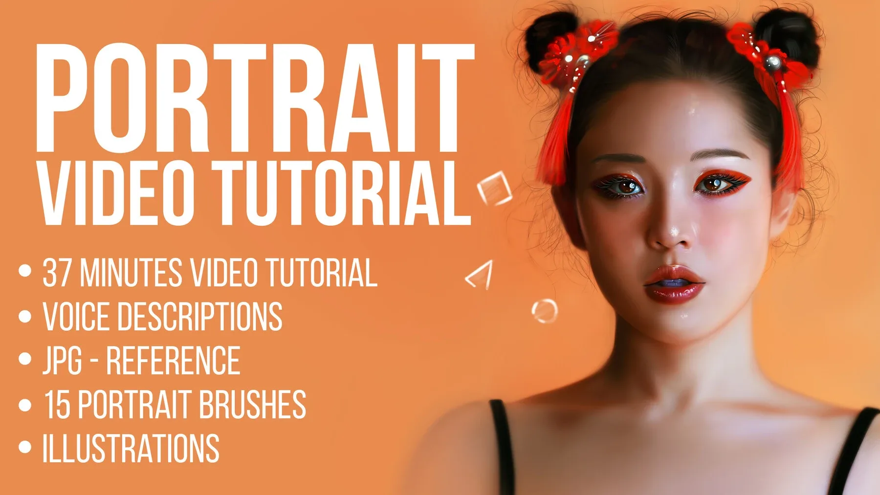 Portrait Painting in Photoshop Video Tutorial