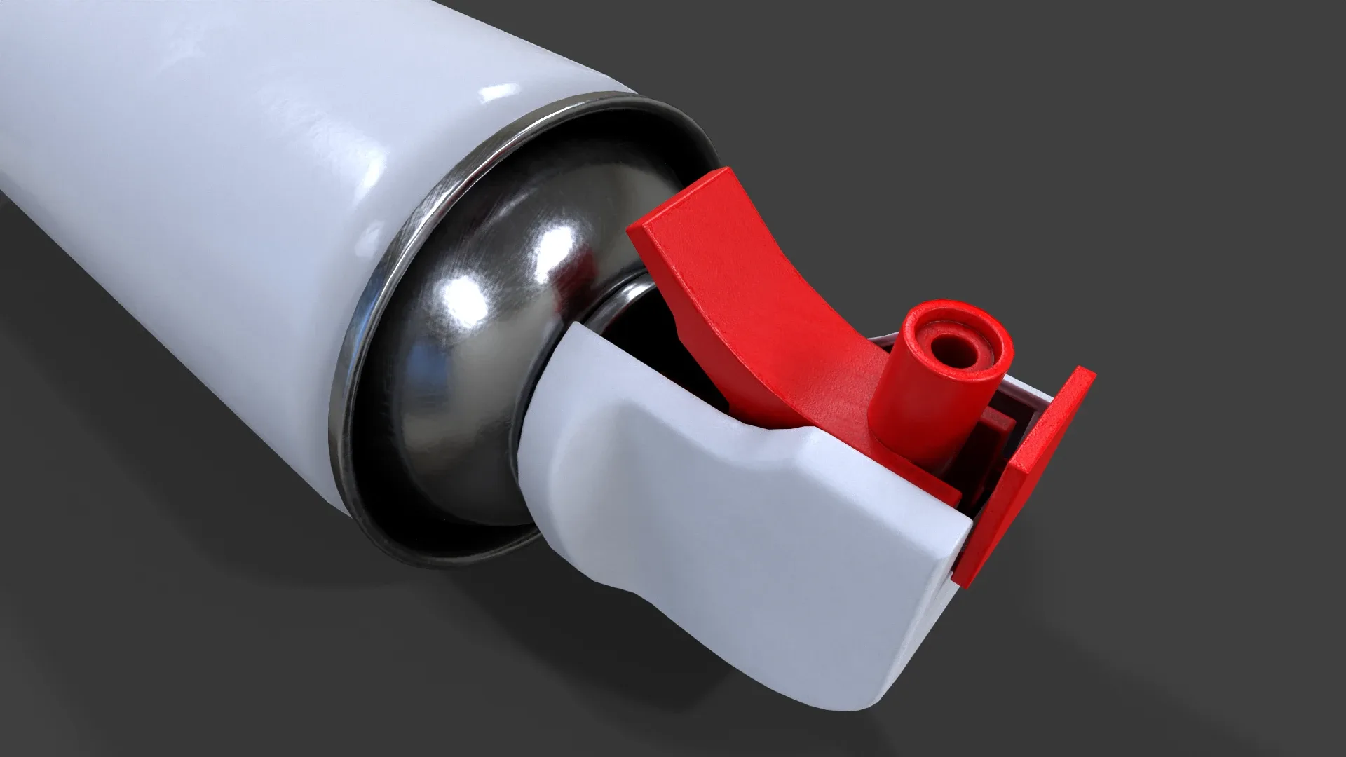 Compressed Air Can V01 - Low Poly