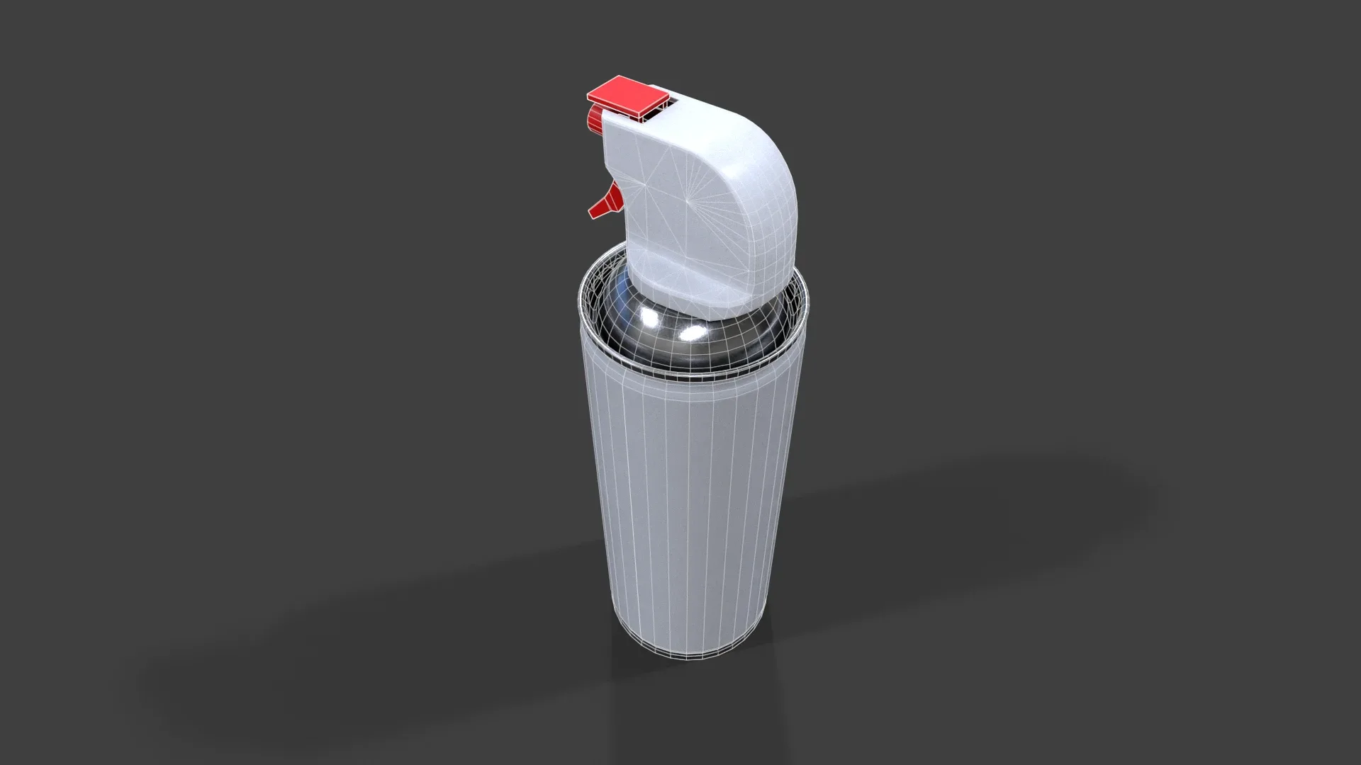 Compressed Air Can V01 - Low Poly