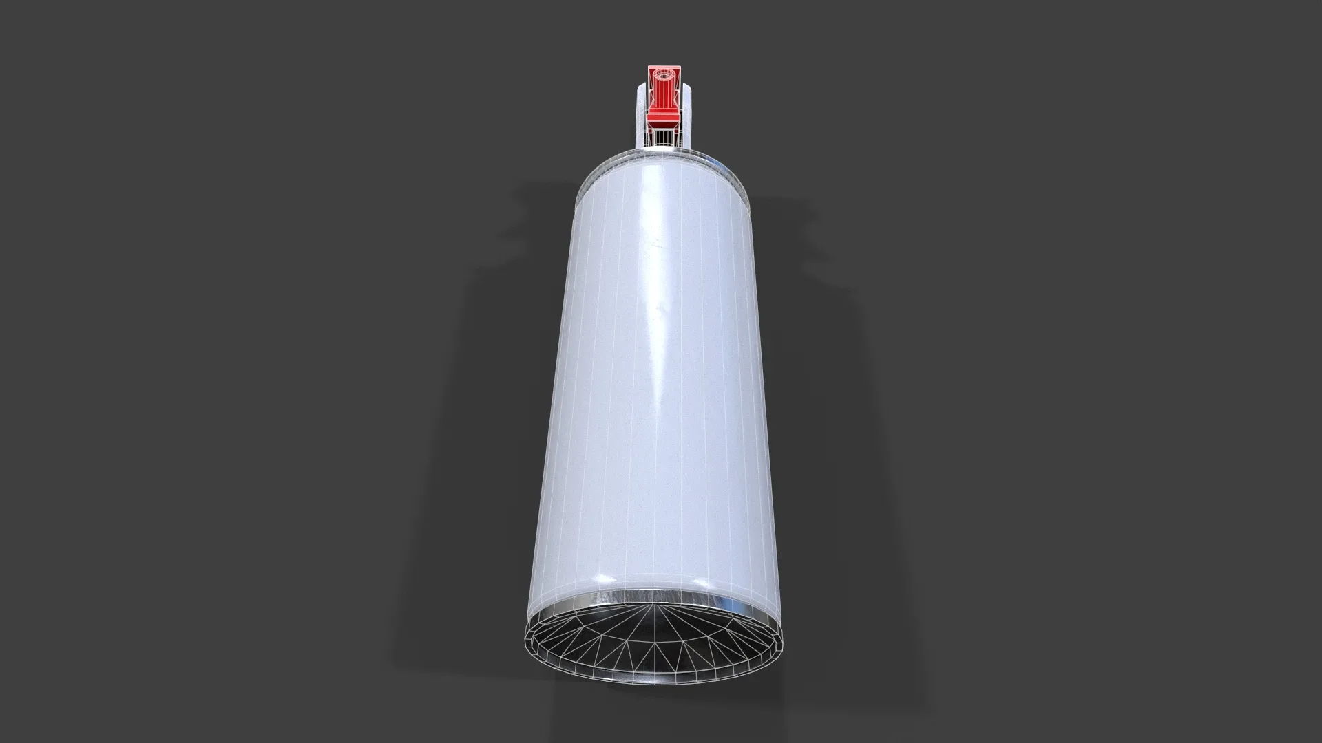 Compressed Air Can V01 - Low Poly