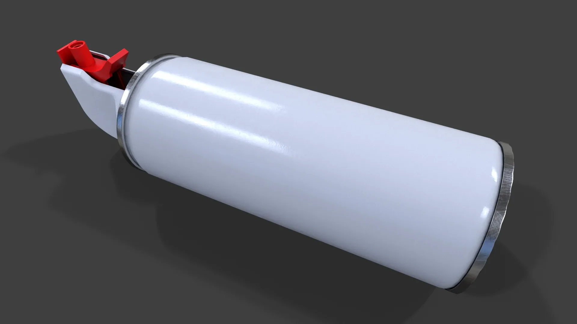 Compressed Air Can V01 - Low Poly