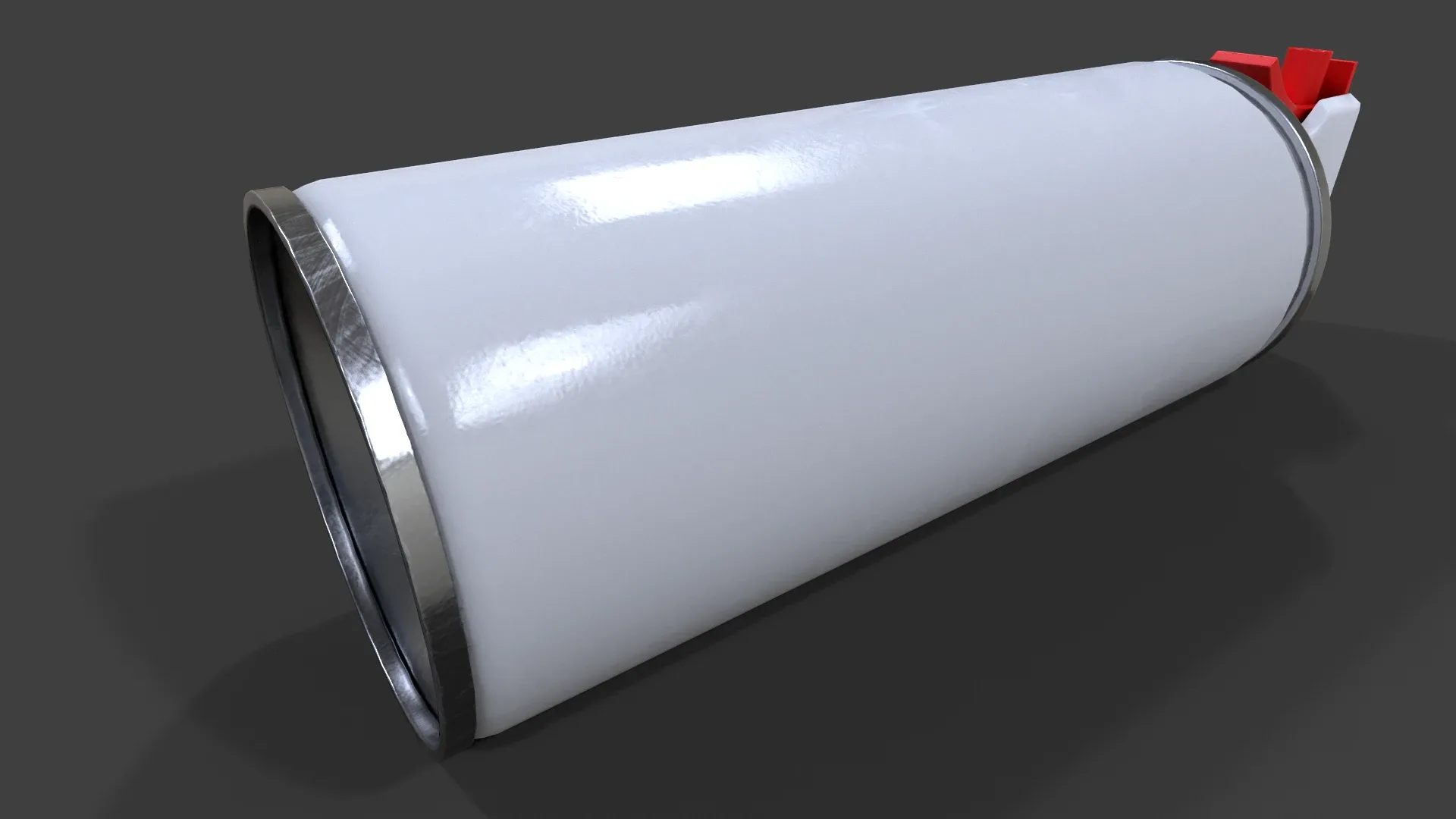 Compressed Air Can V01 - Low Poly