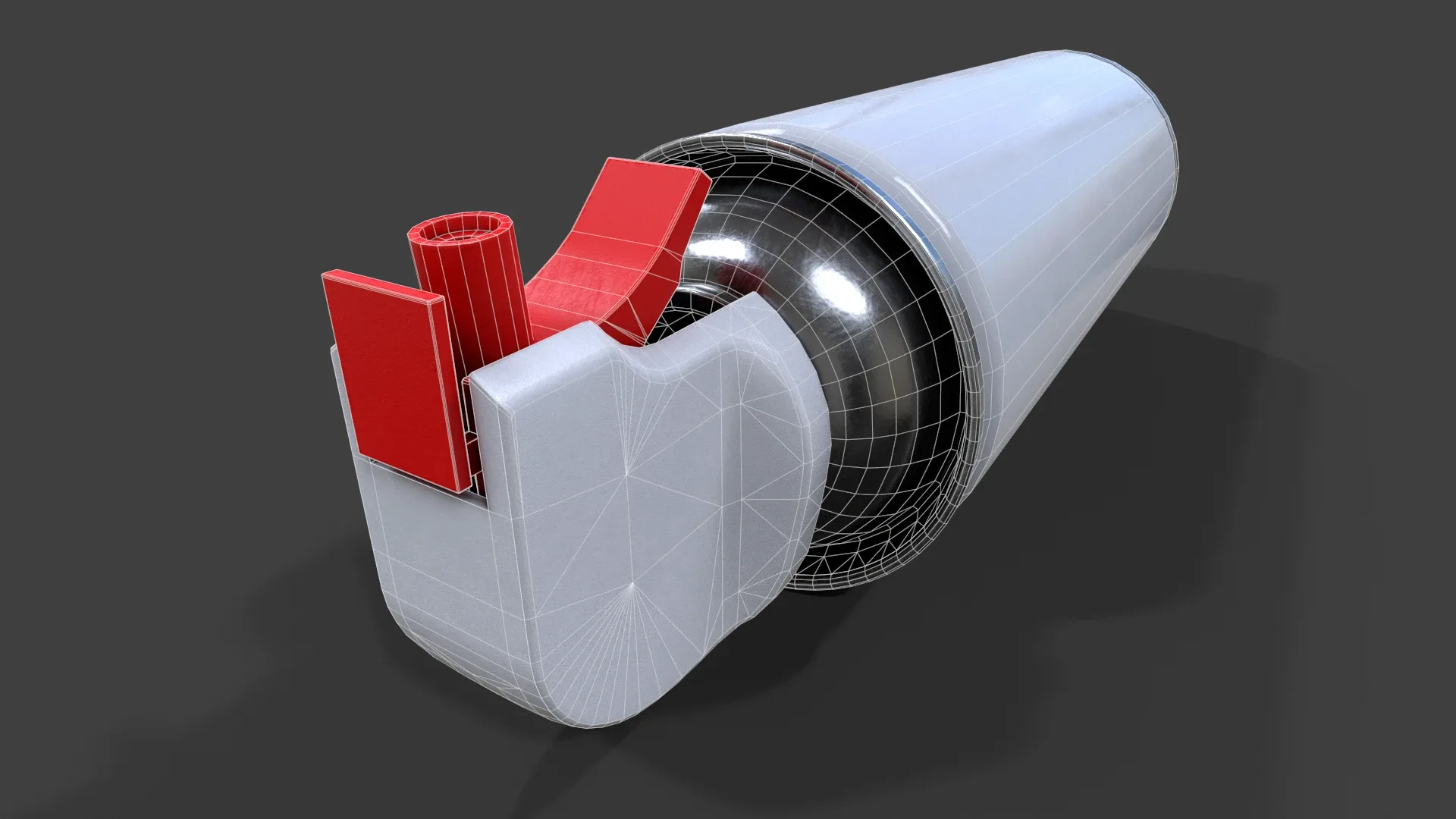 Compressed Air Can V01 - Low Poly