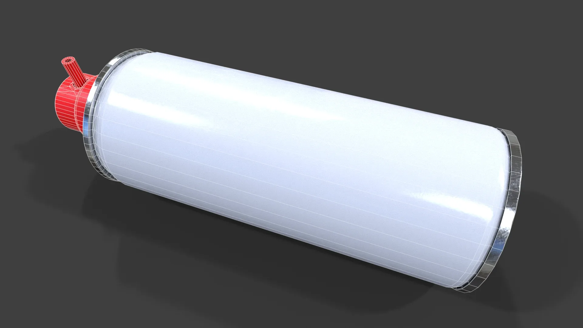 Compressed Air Can V02 - Low Poly