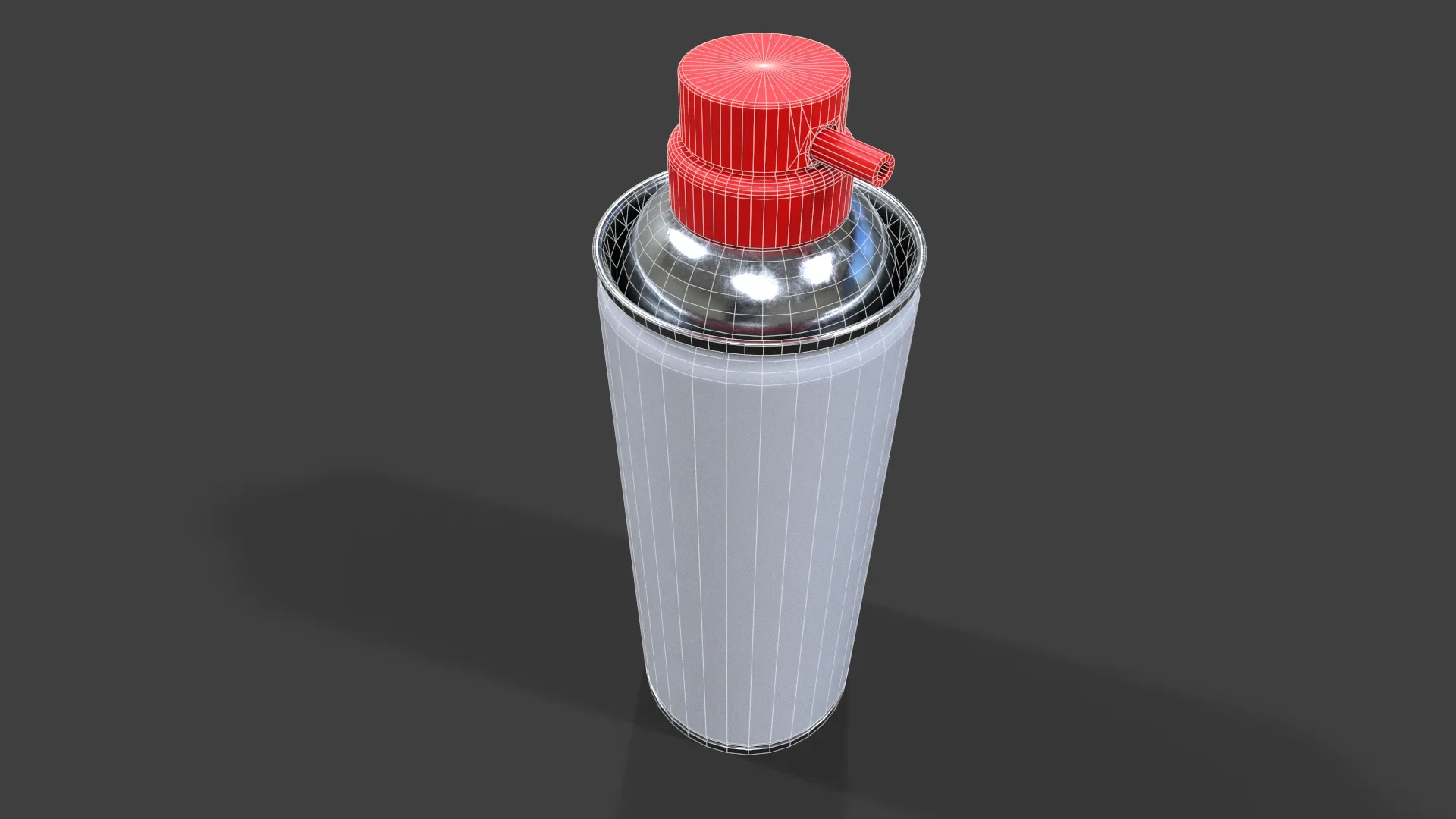 Compressed Air Can V02 - Low Poly