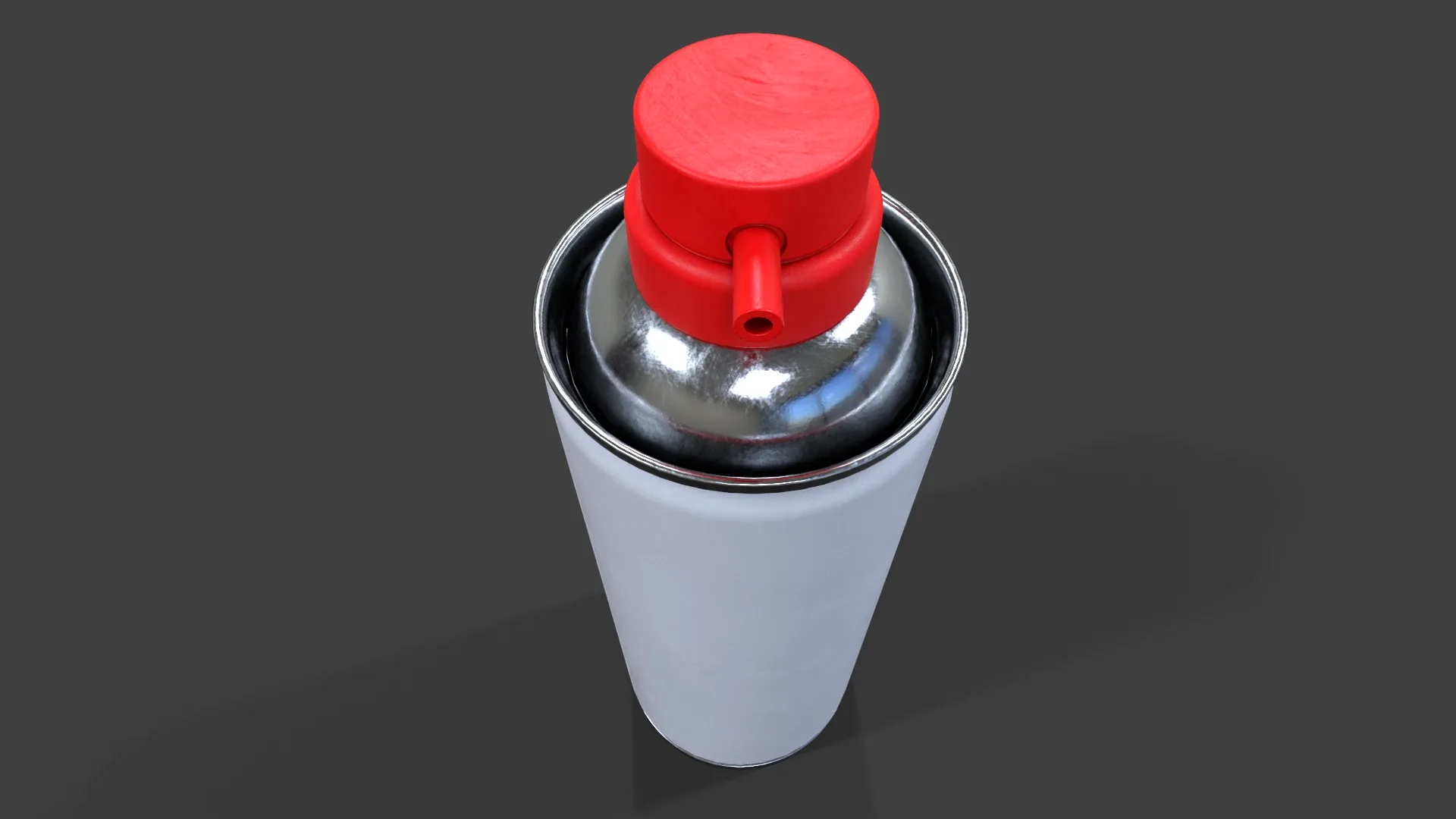 Compressed Air Can V02 Low Poly FlippedNormals