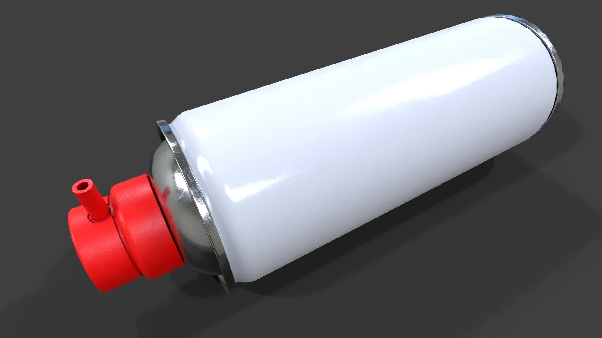 Compressed Air Can V02 - Low Poly