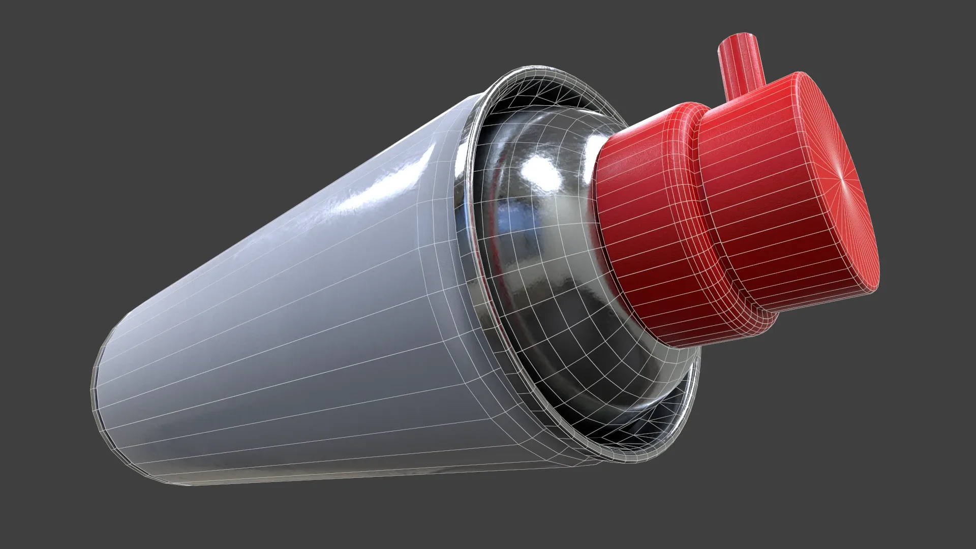 Compressed Air Can V02 - Low Poly