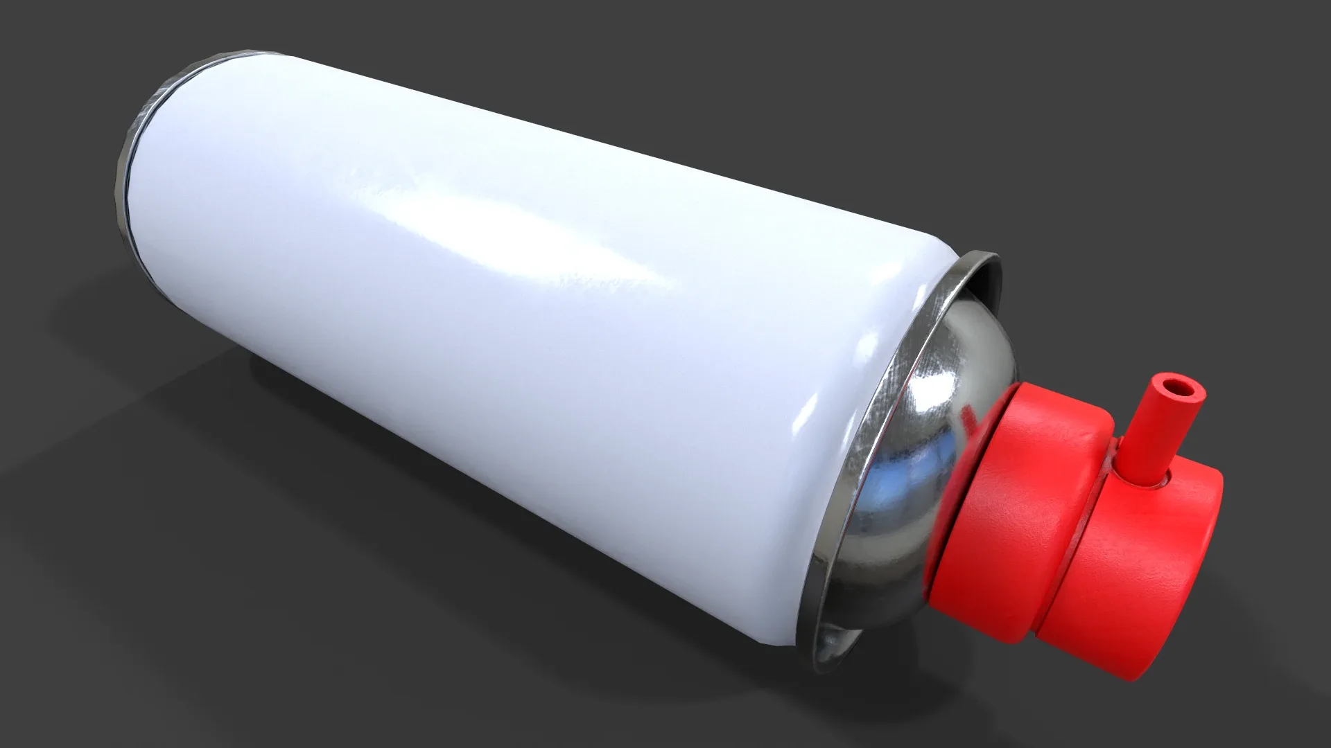 Compressed Air Can V02 - Low Poly