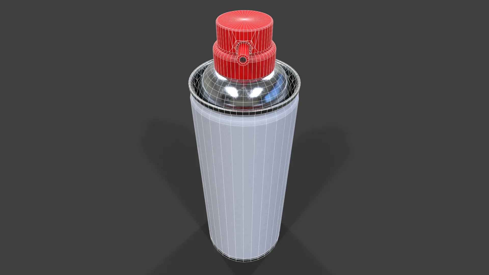 Compressed Air Can V02 - Low Poly