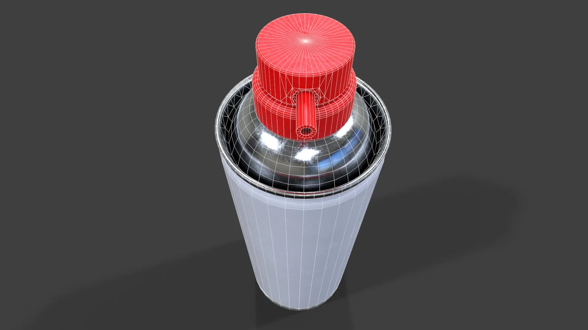 Compressed Air Can V02 - Low Poly