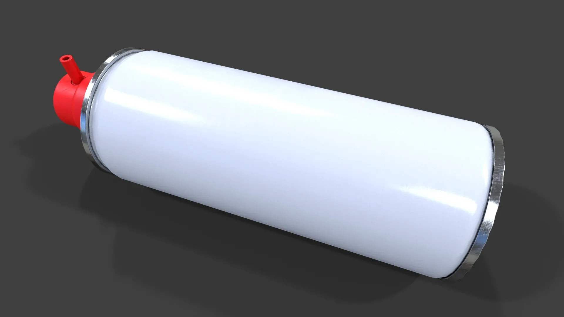 Compressed Air Can V02 - Low Poly