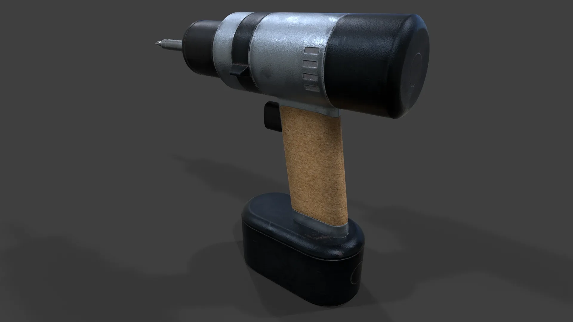 Cordless Drill V02 - Low Poly