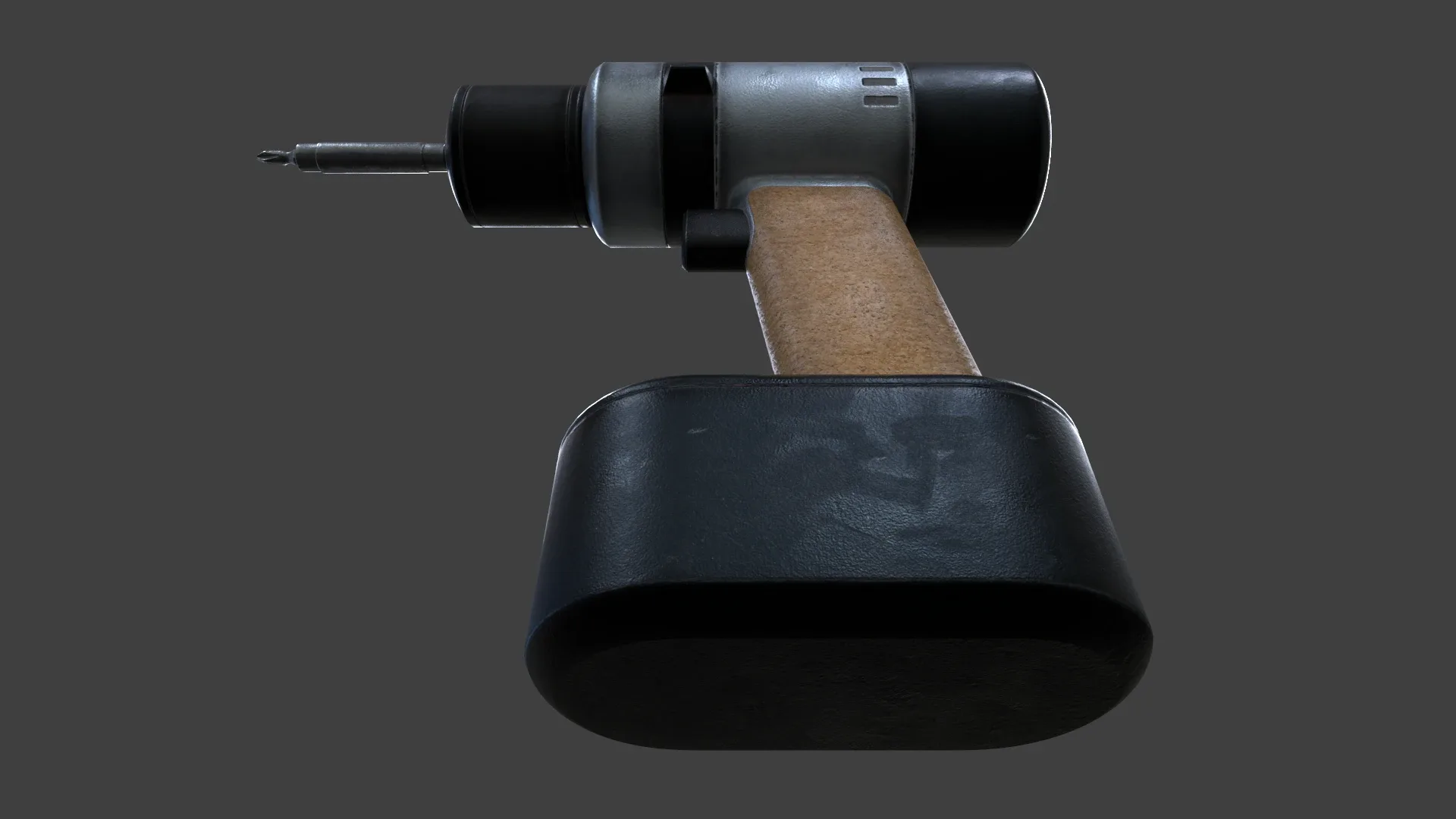 Cordless Drill V02 - Low Poly