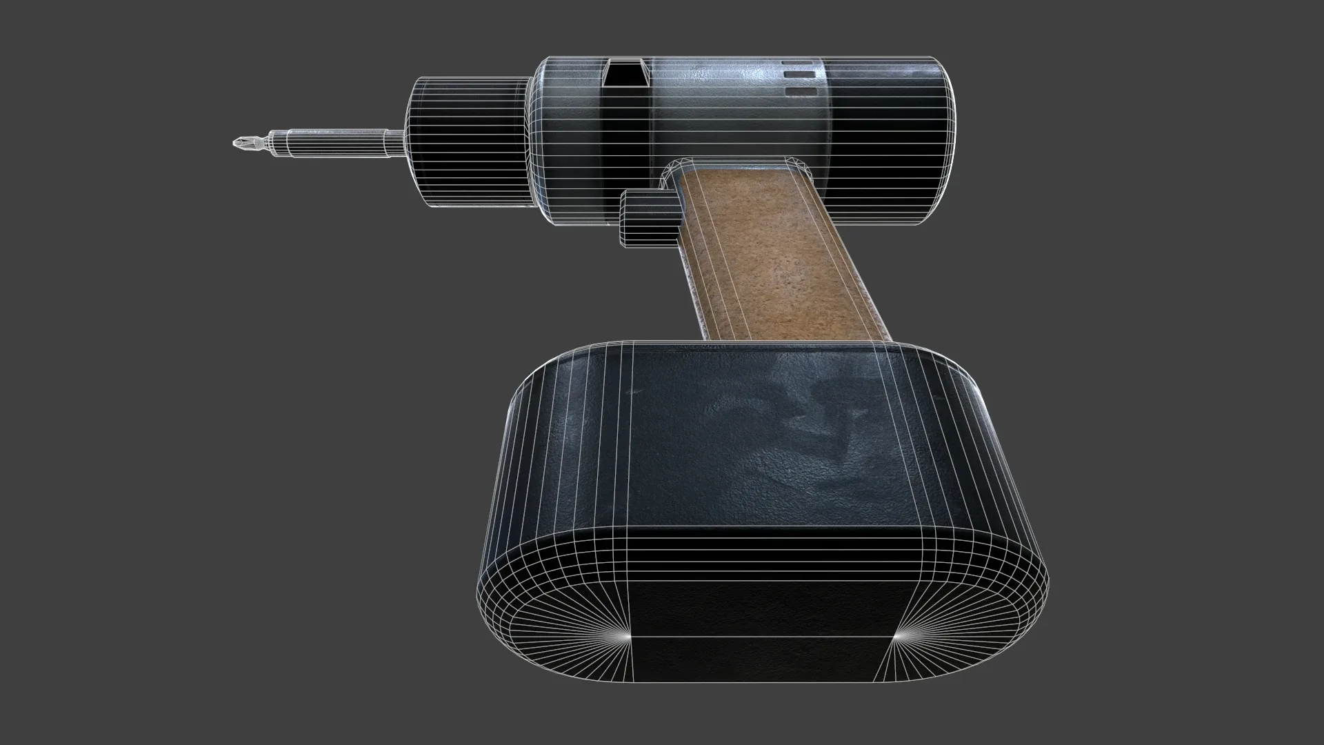 Cordless Drill V02 - Low Poly