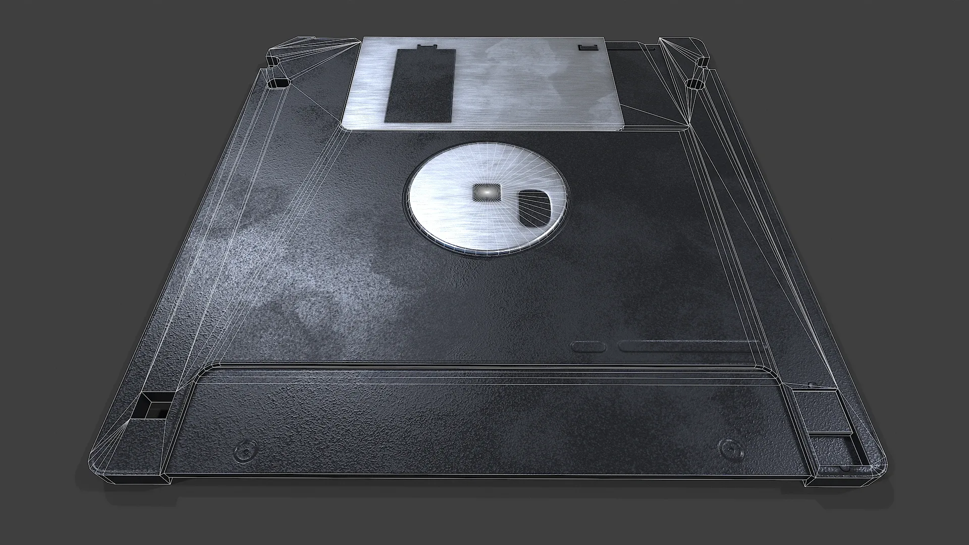 Floppy Disk - Low Poly