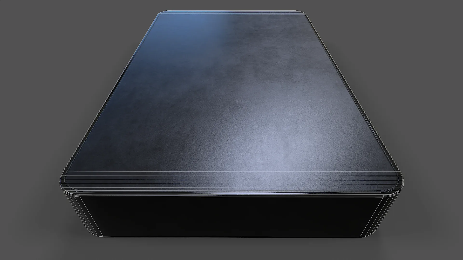 External Hard Drive Large V01 - Low Poly