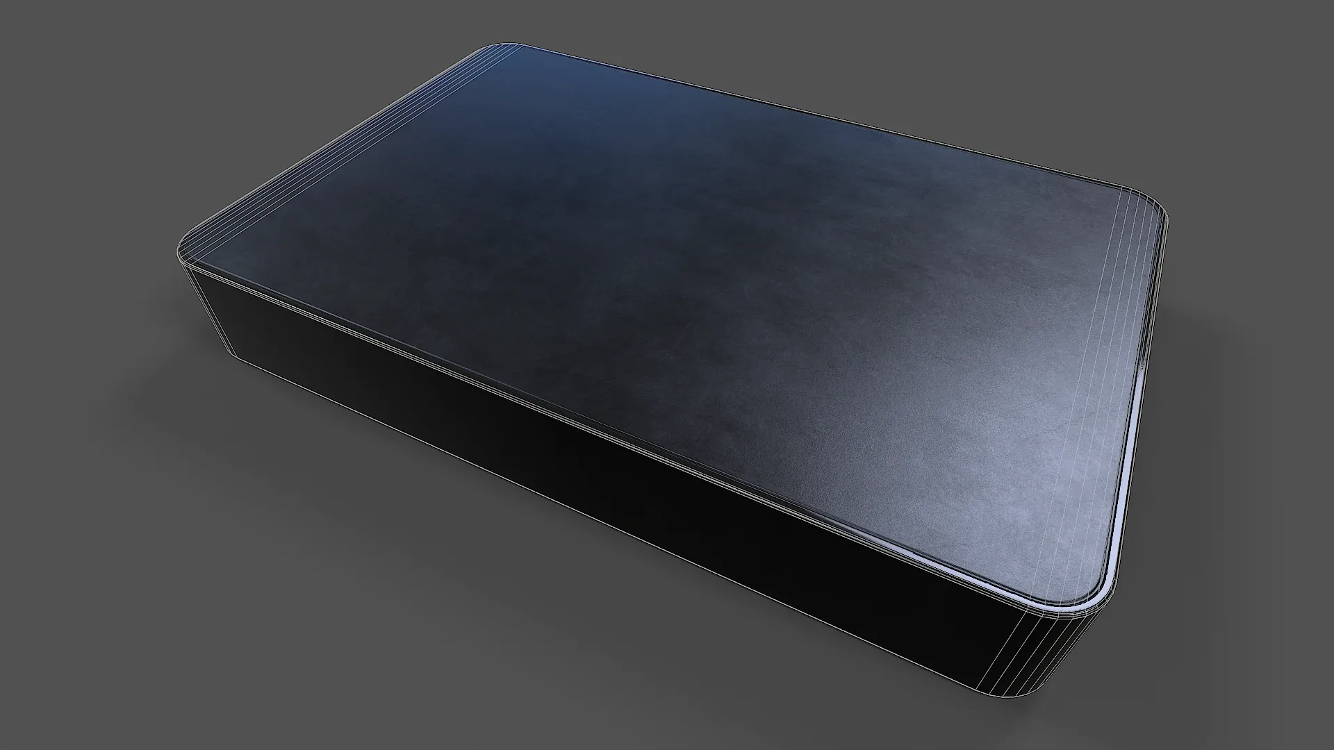 External Hard Drive Large V01 - Low Poly