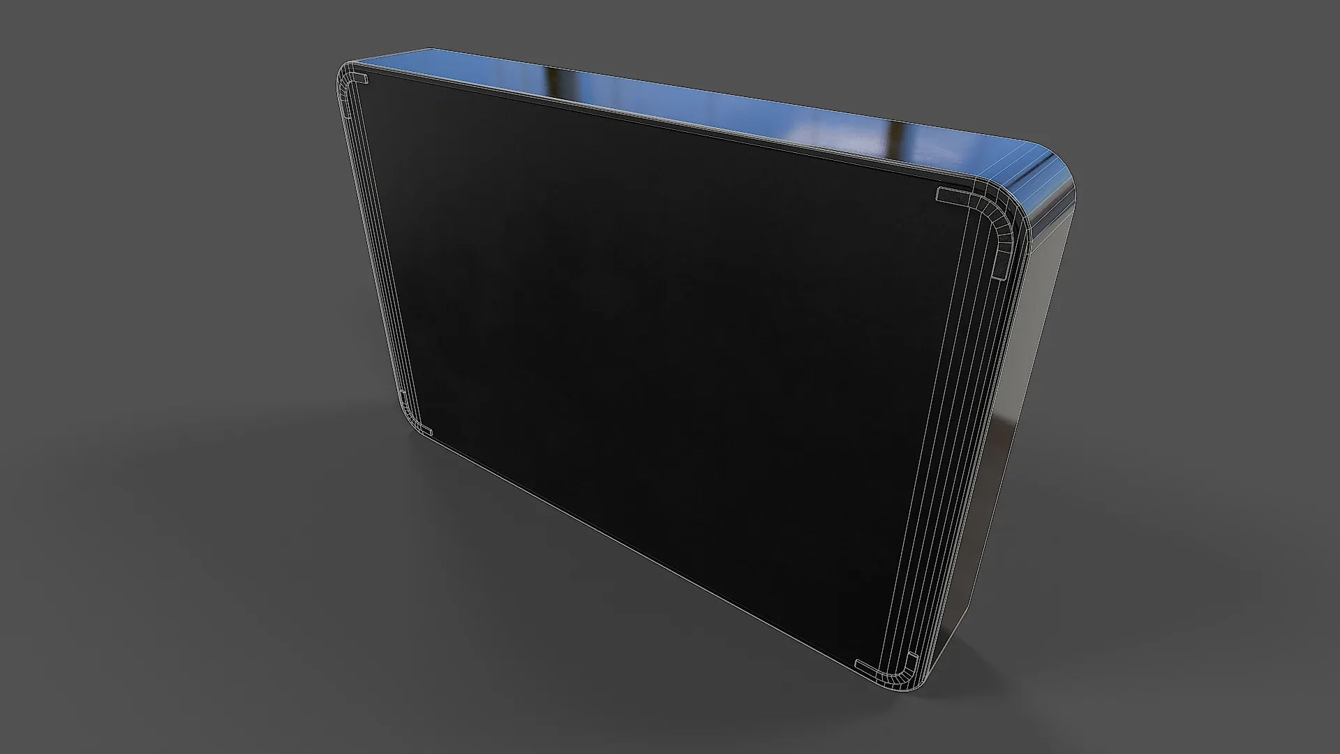 External Hard Drive Large V01 - Low Poly