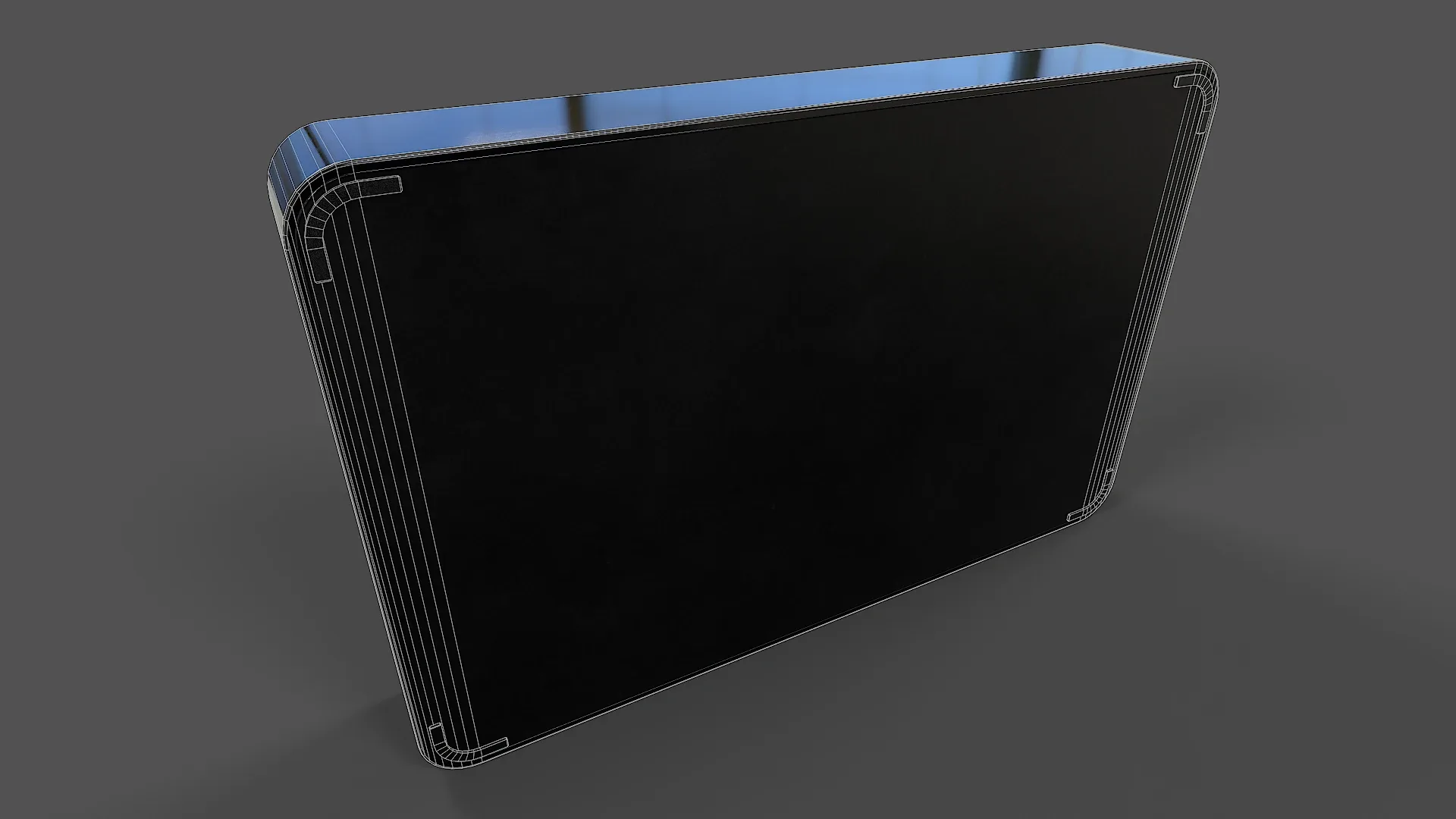 External Hard Drive Large V01 - Low Poly