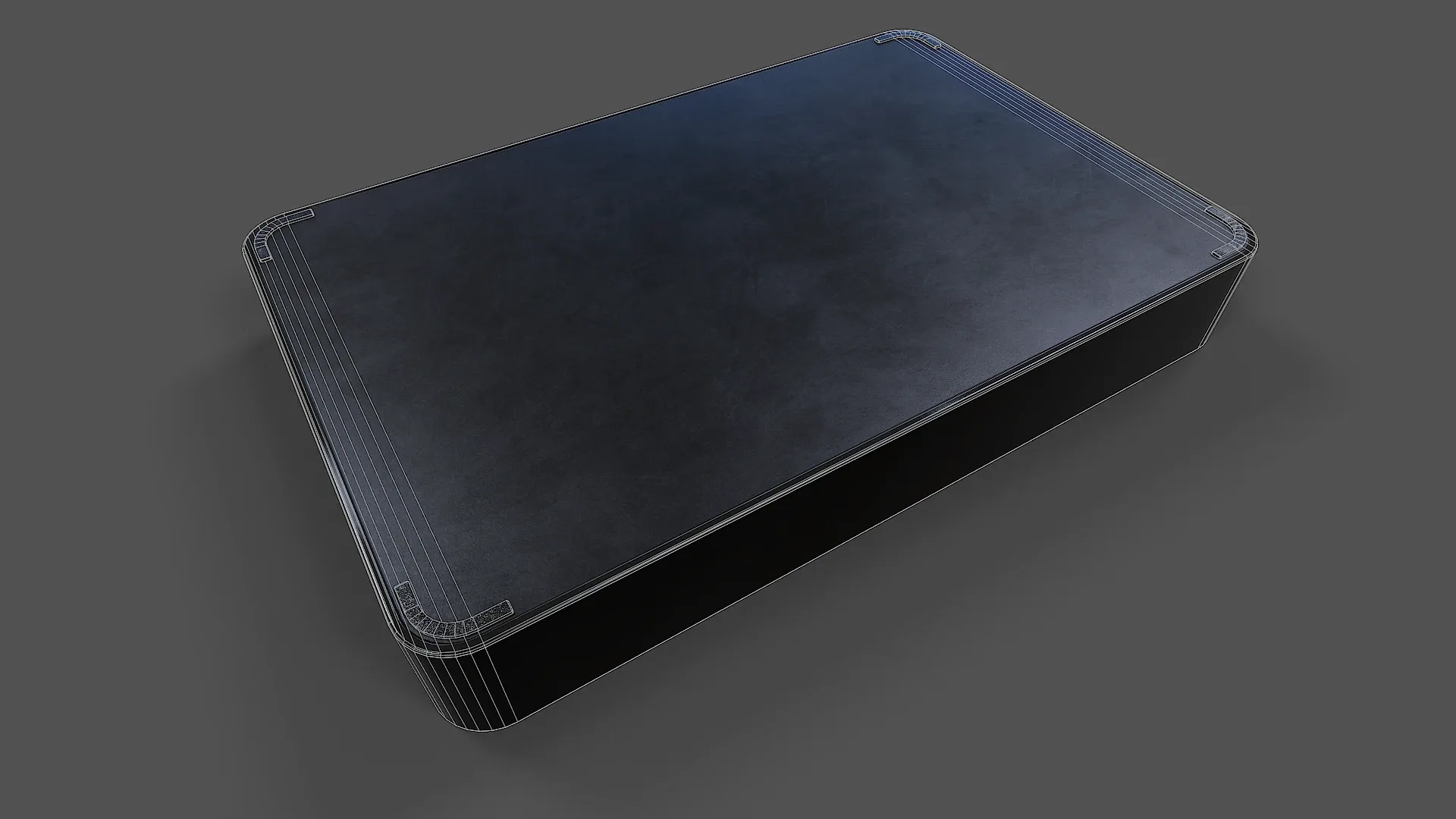 External Hard Drive Large V01 - Low Poly