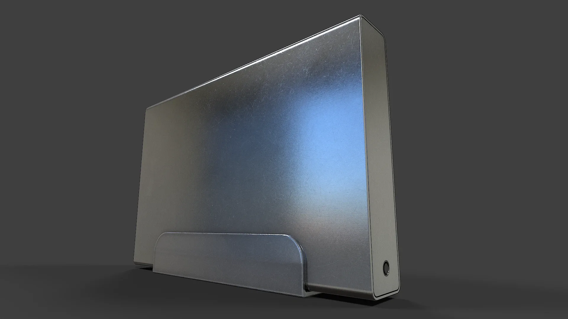 External Hard Drive Large V02 - Low Poly