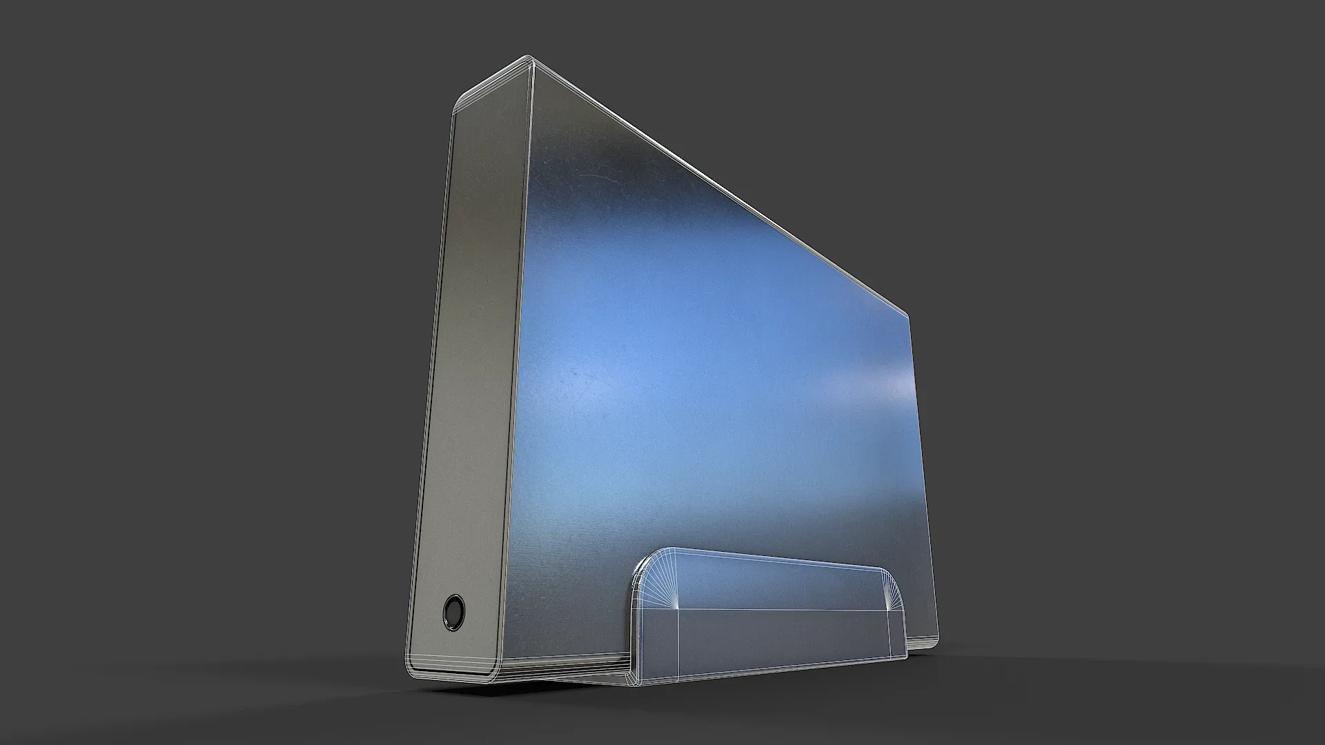 External Hard Drive Large V02 - Low Poly