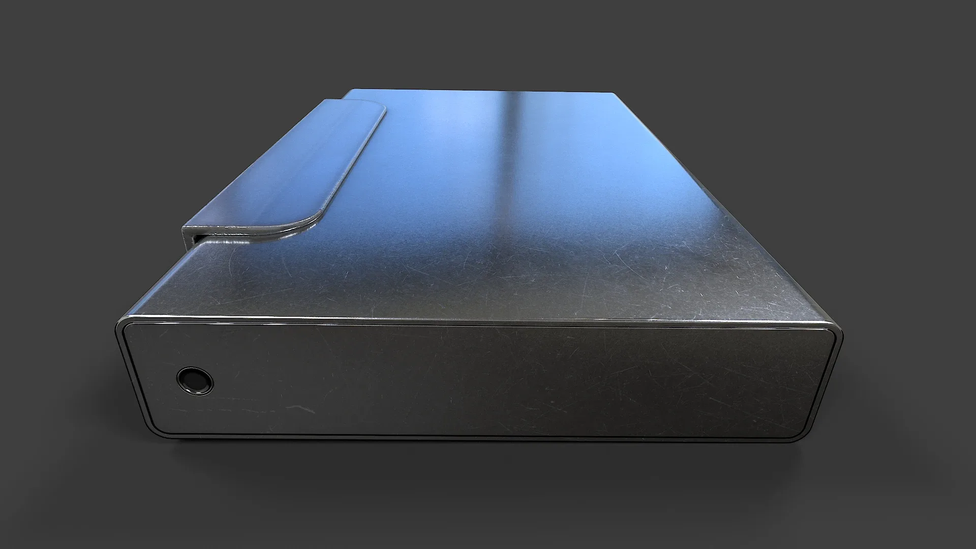 External Hard Drive Large V02 - Low Poly