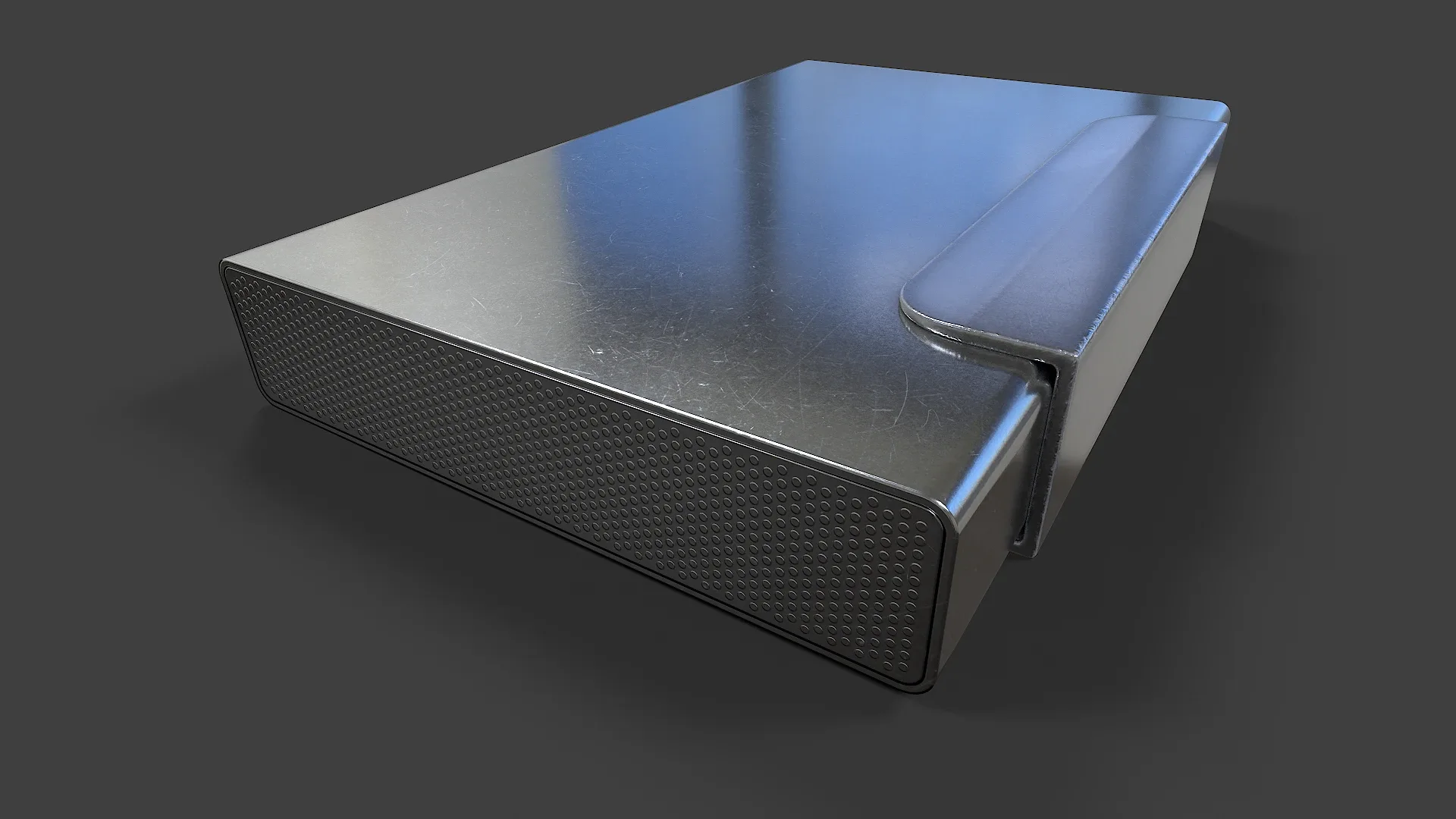 External Hard Drive Large V02 - Low Poly